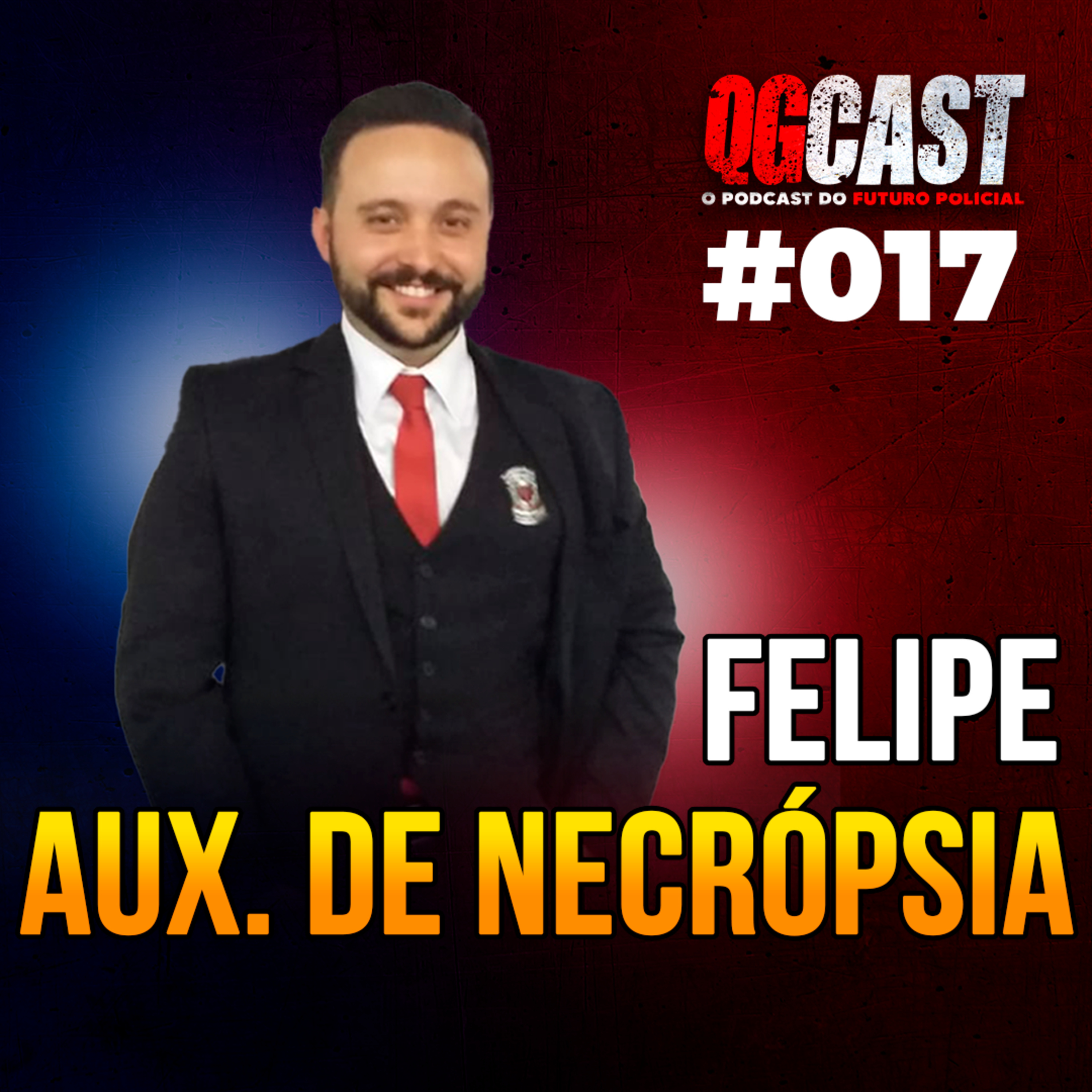 QG Cast com Auxiliar de Necrópsia Felipe #017 episode artwork