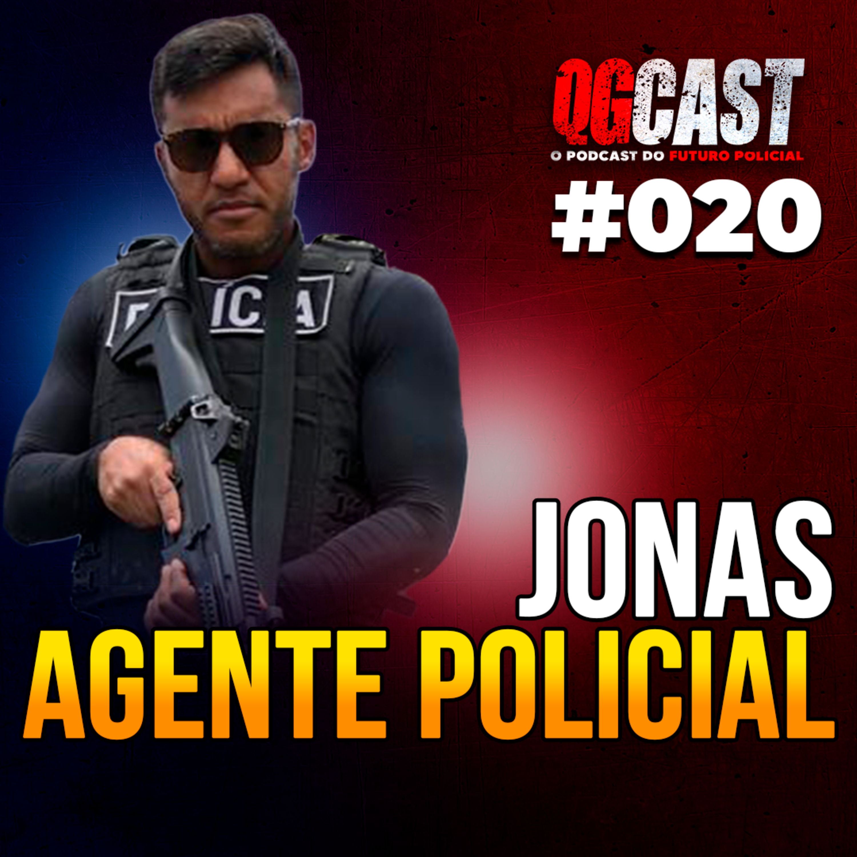 QG Cast com agente policial Jonas #020 episode artwork