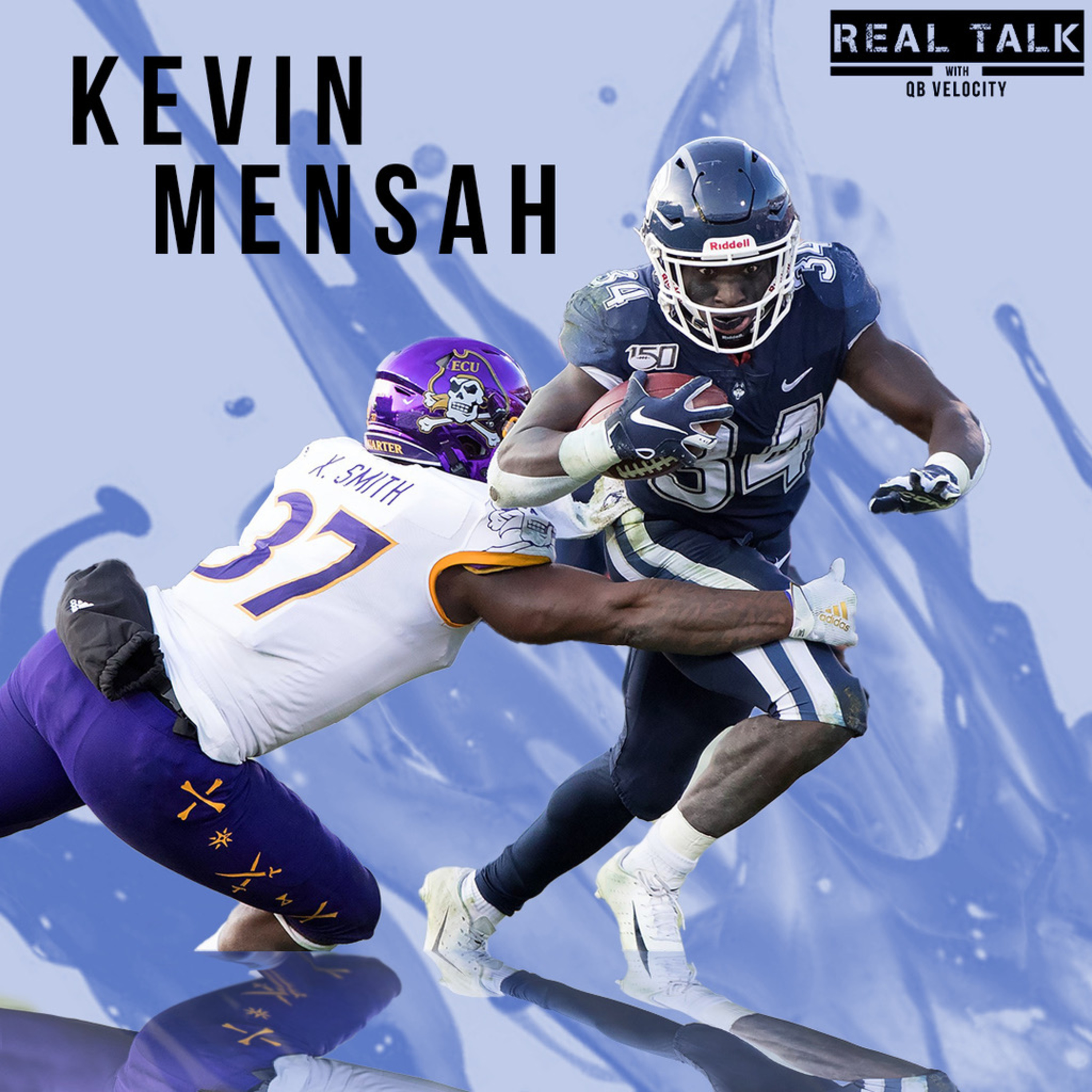 Real Talk Season 2 Episode #7: NFL Prospect Kevin Mensah UConn Starting Running Back episode artwork