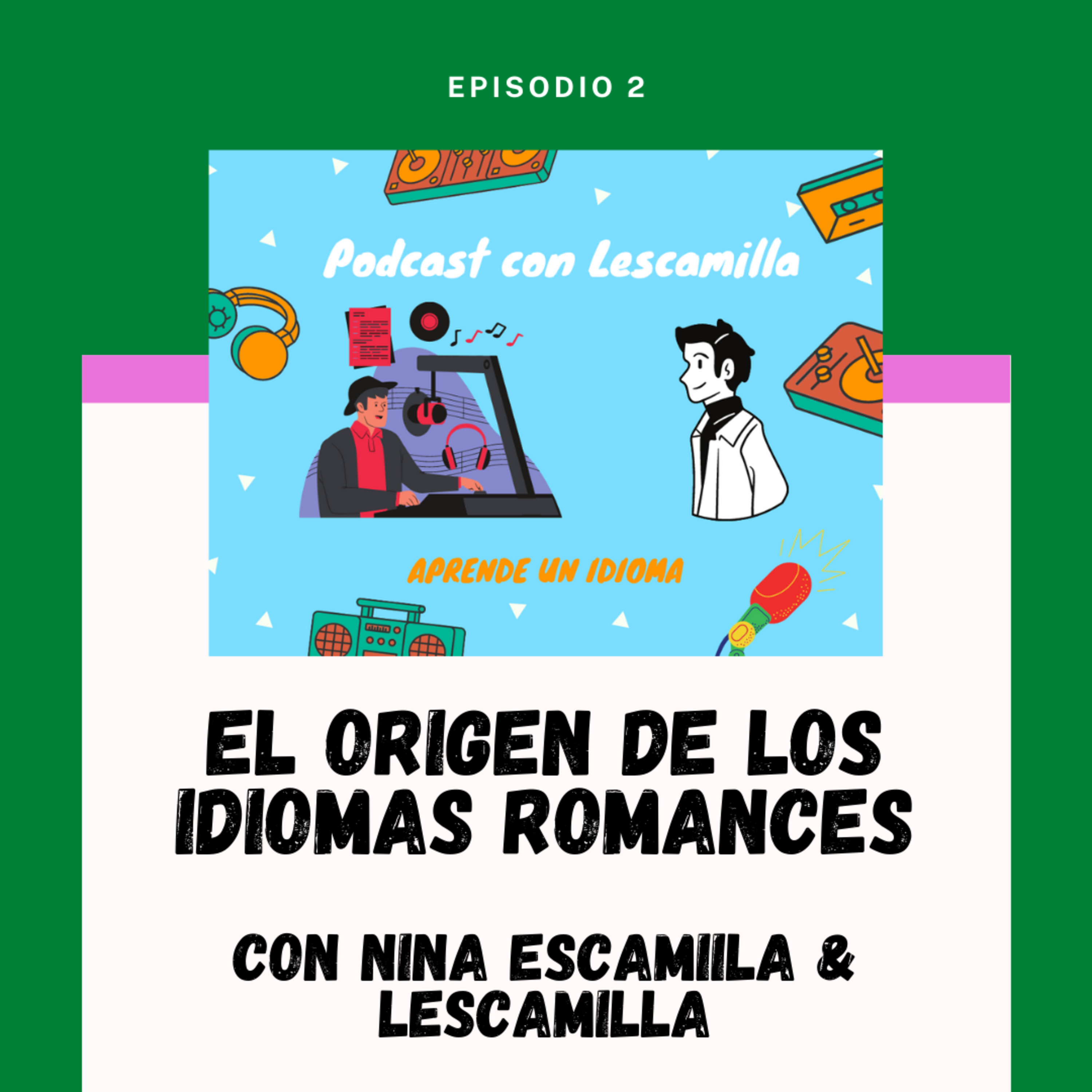 Podcast con un estudiante