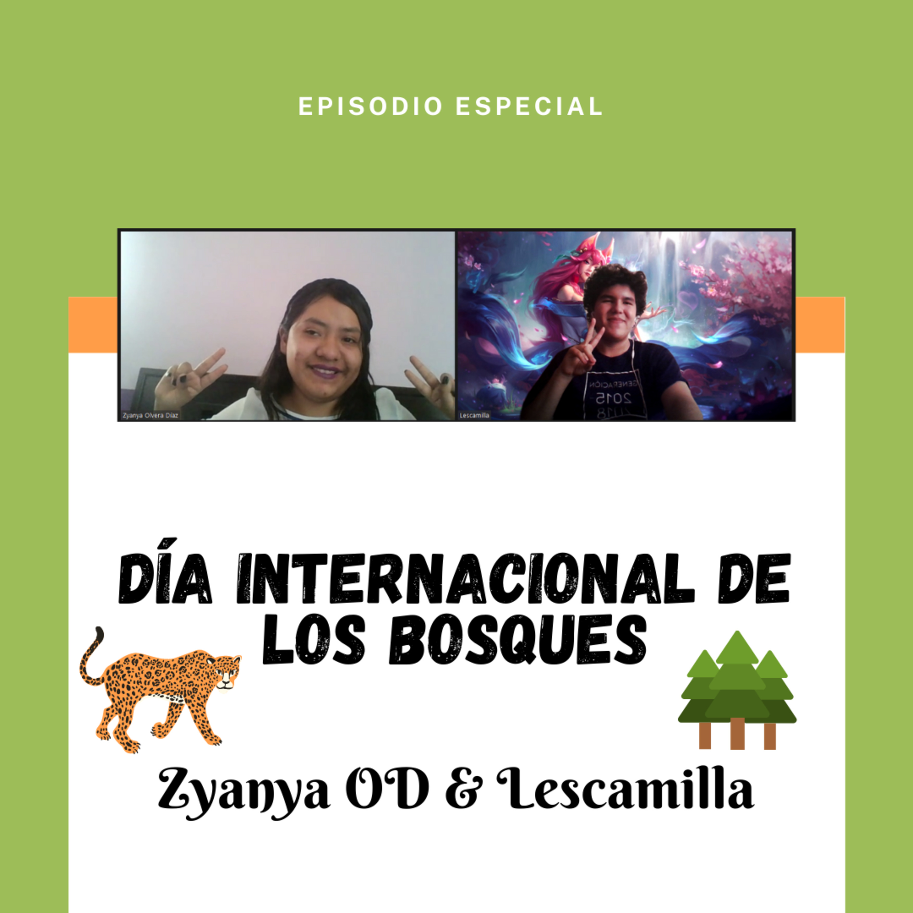 Podcast con un estudiante