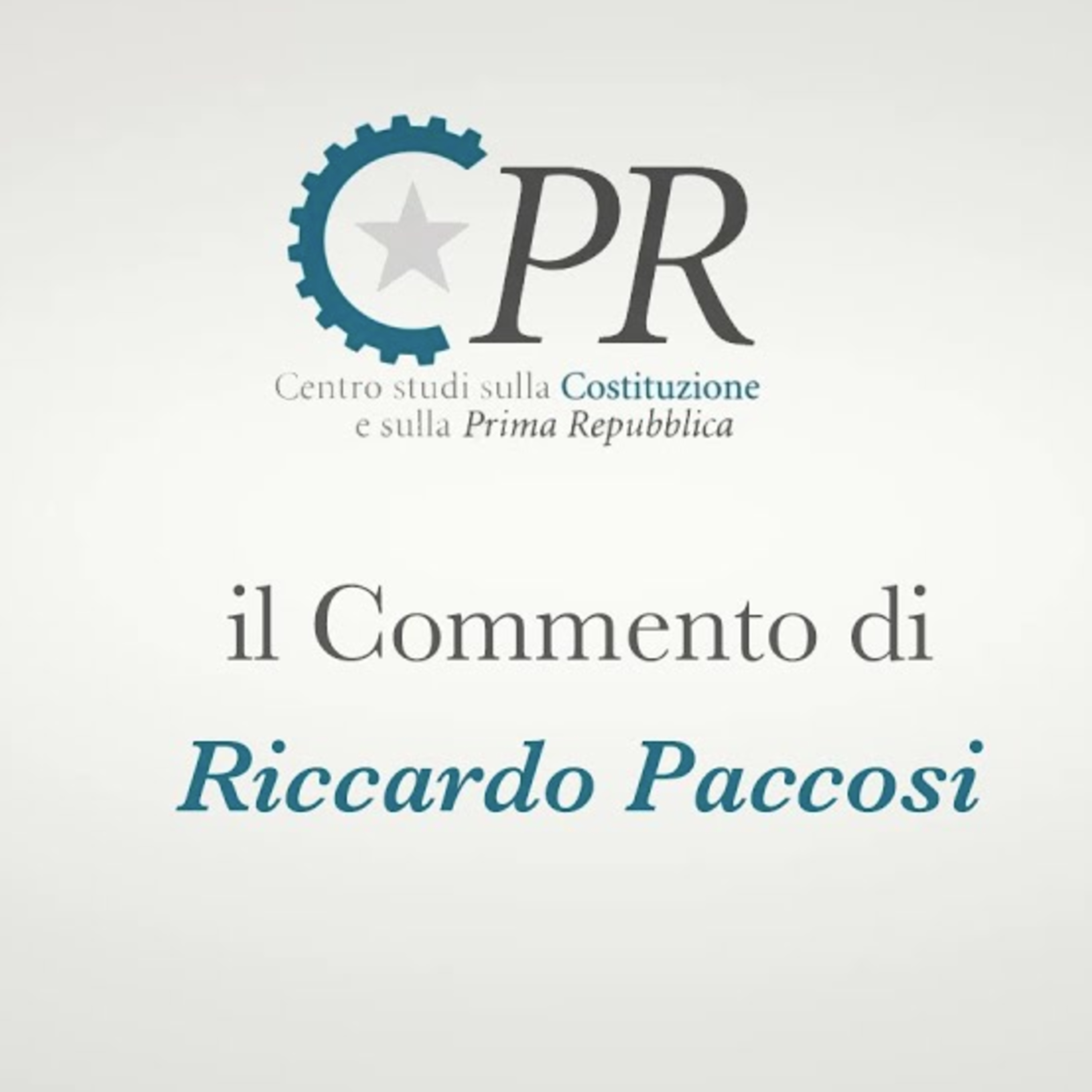 CPR - Centro Studi sulla Costituzione e sulla Prima Repubblica