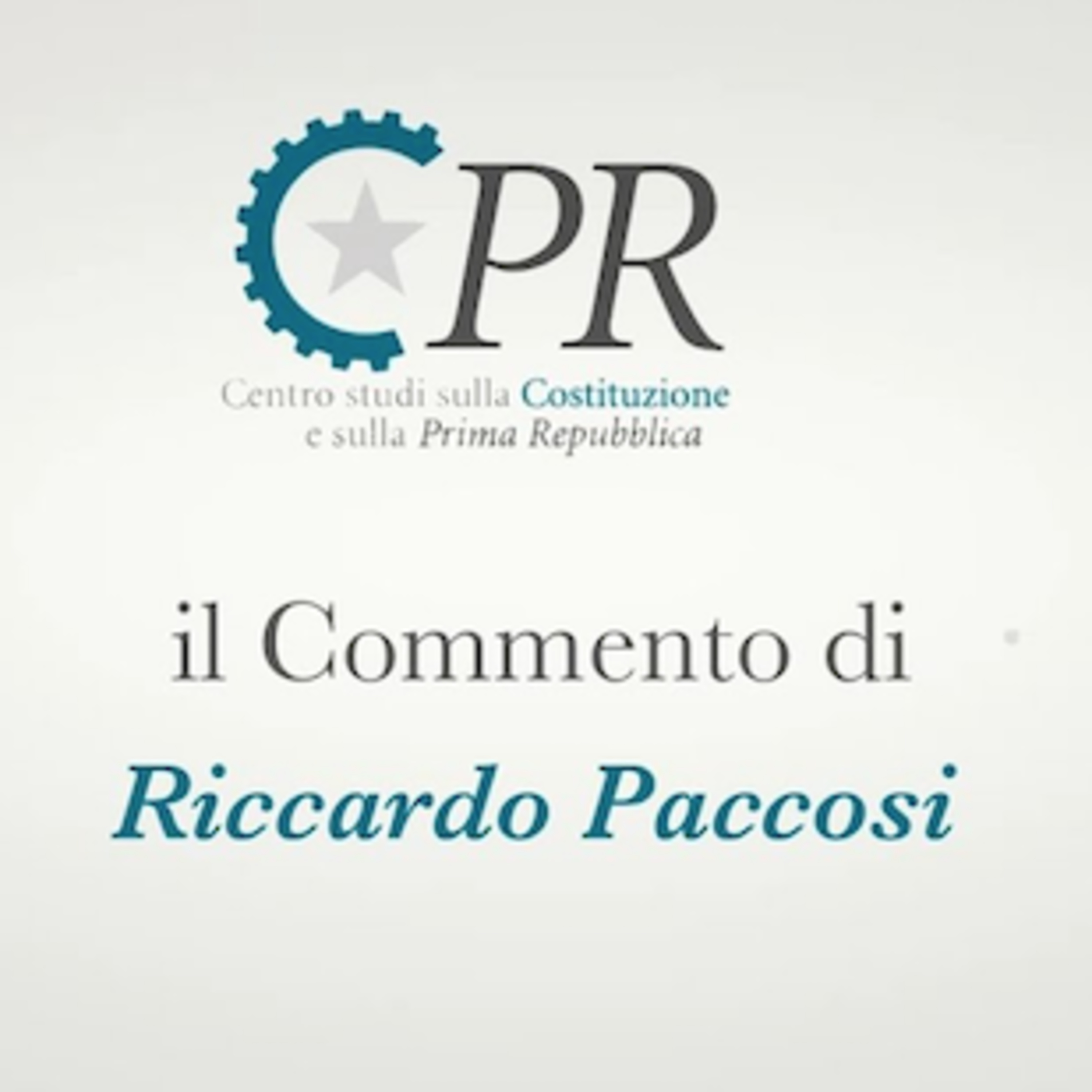 CPR - Centro Studi sulla Costituzione e sulla Prima Repubblica