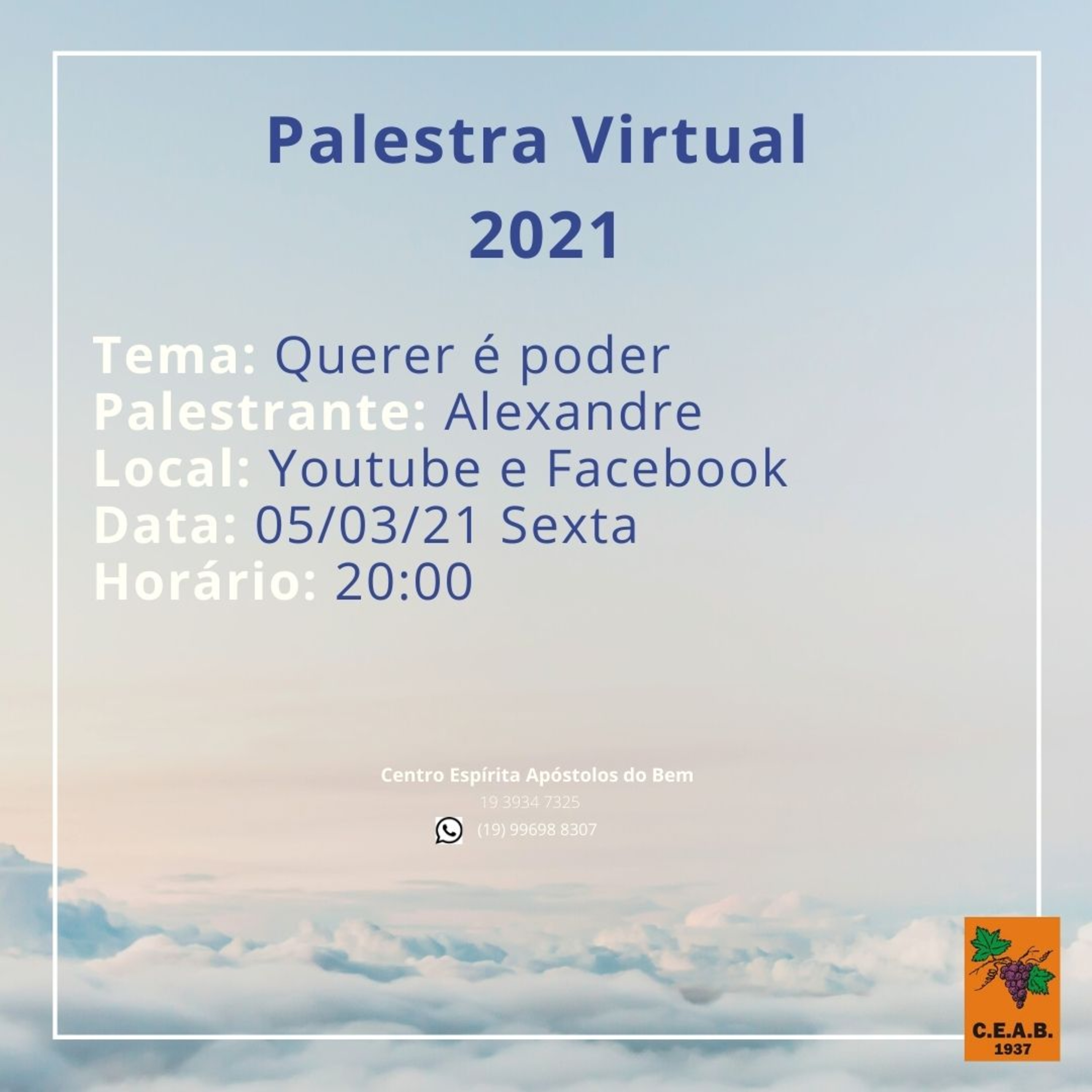 Centro Espírita Apóstolos do Bem