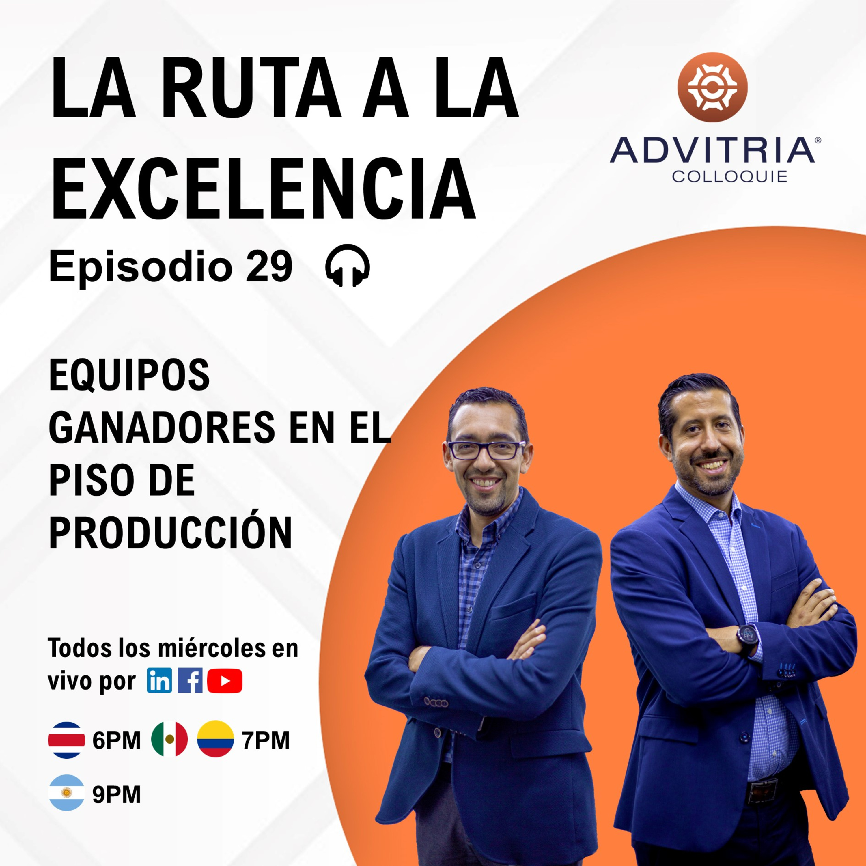 Episodio 29 Equipos ganadores en el piso de producción