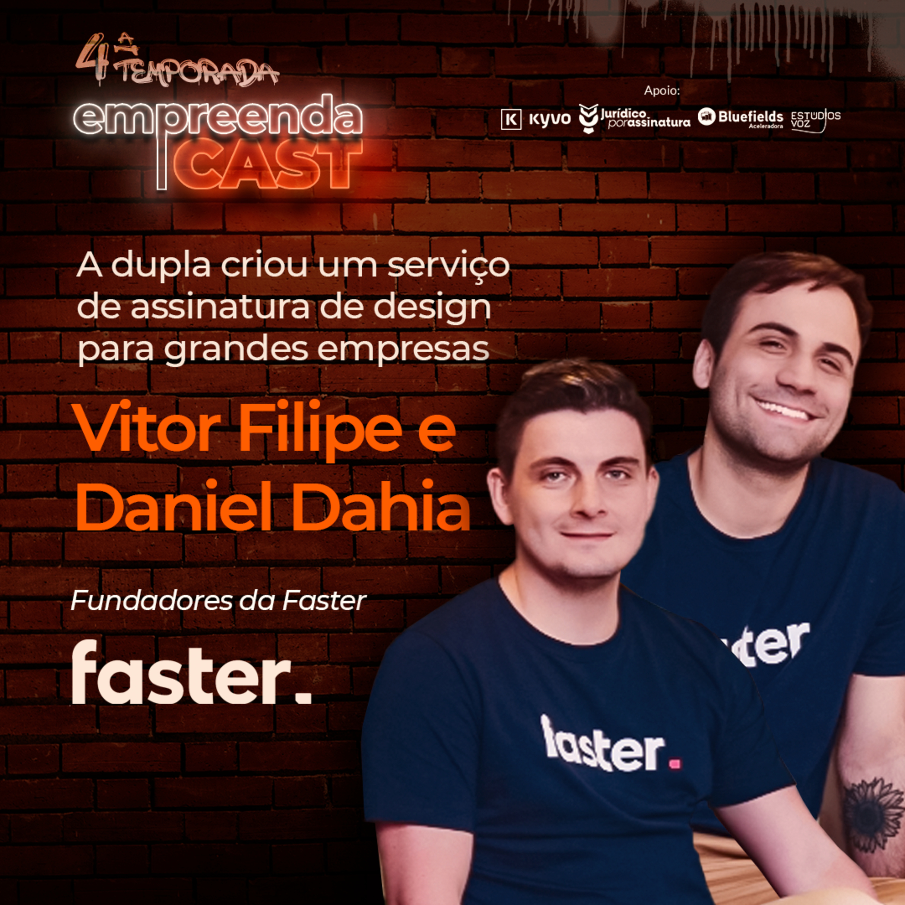 Design gráfico de qualidade para grandes empresas - Com Vitor Filipe e Daniel Dahia episode artwork