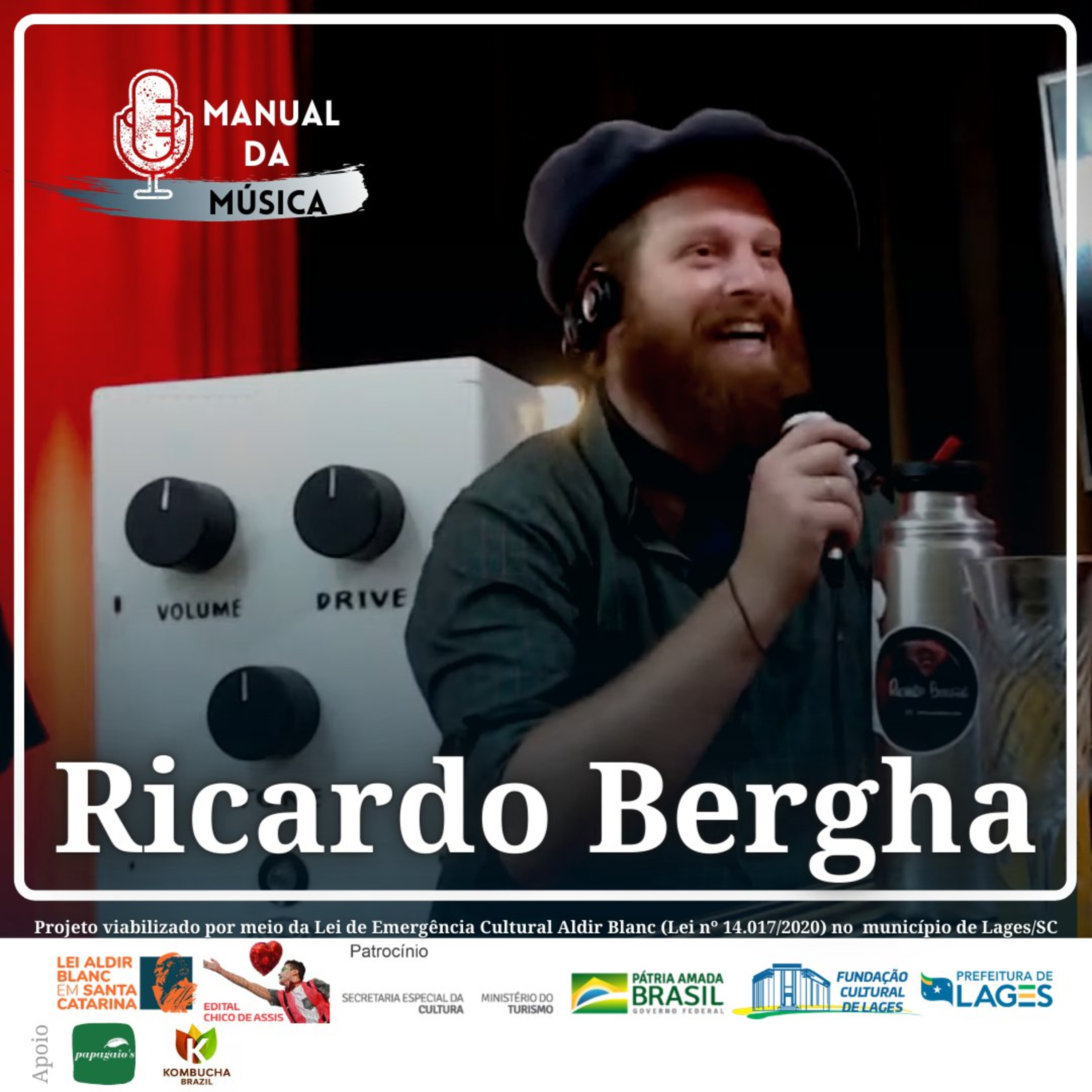 A vida do músico do campo com Ricardo Bergha | Manual da Música Podcast #09