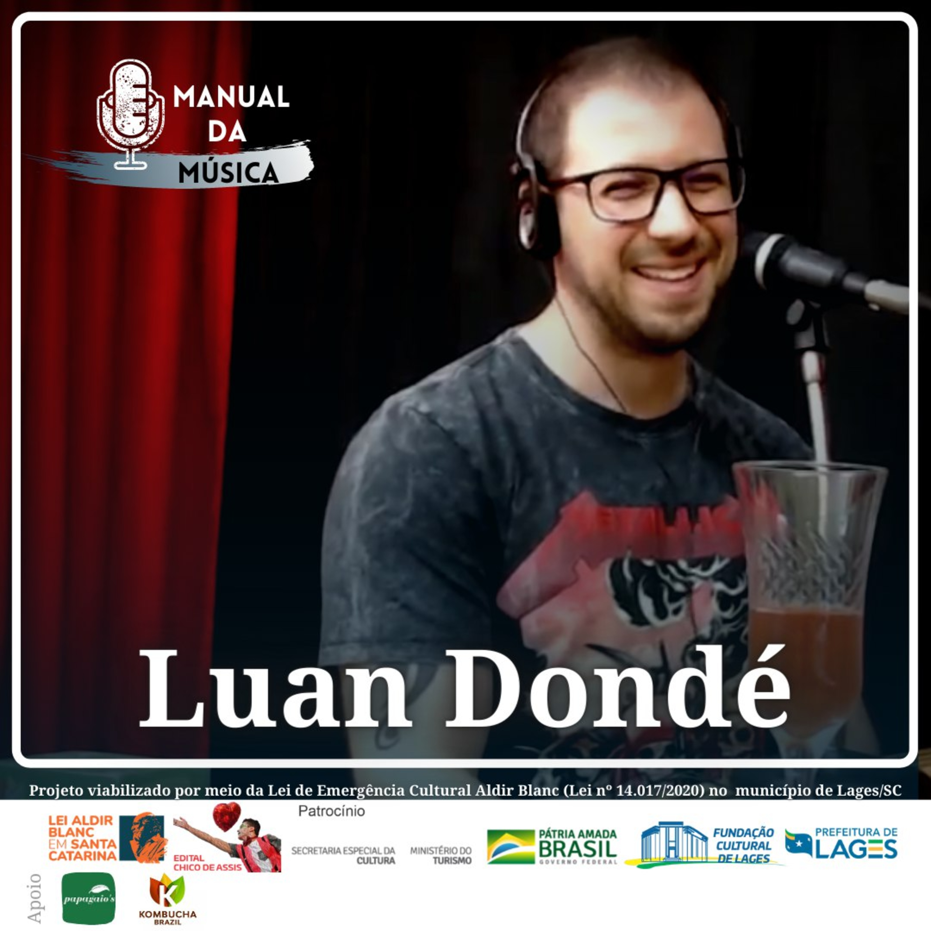 Cover x Autoral com Luan Dondé(Catarse) - Manual da Música Podcast #011
