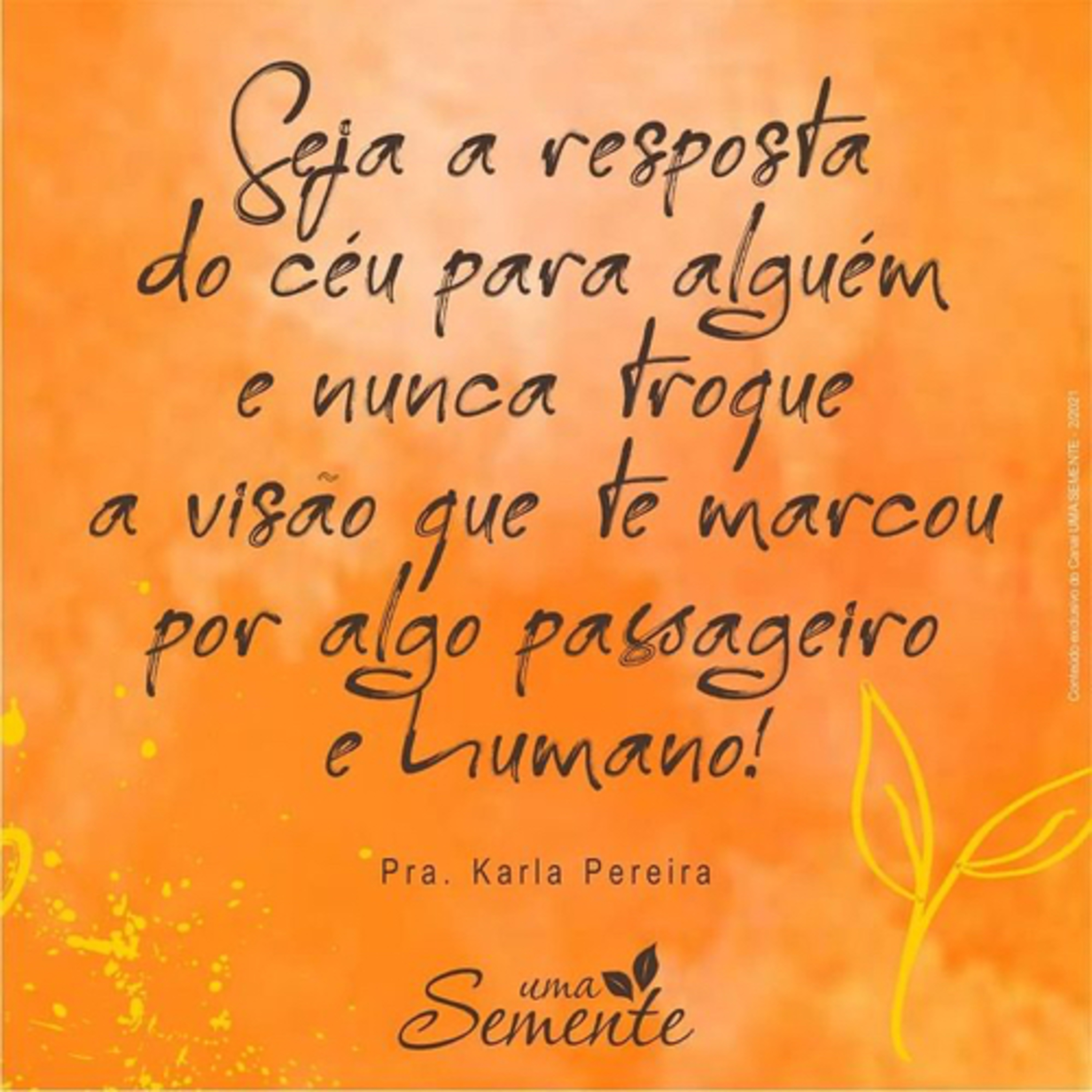 Uma Semente