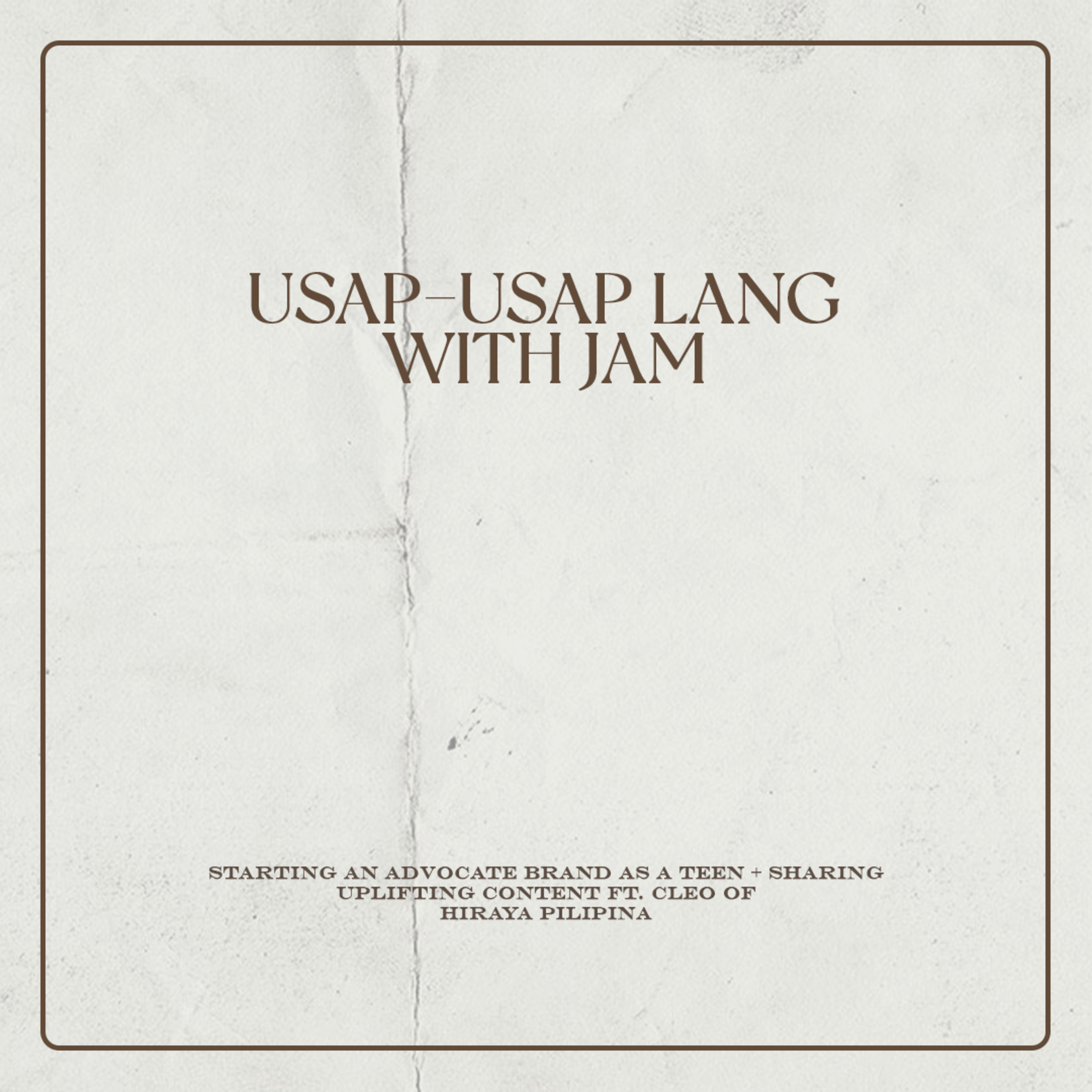 Usap-usap Lang