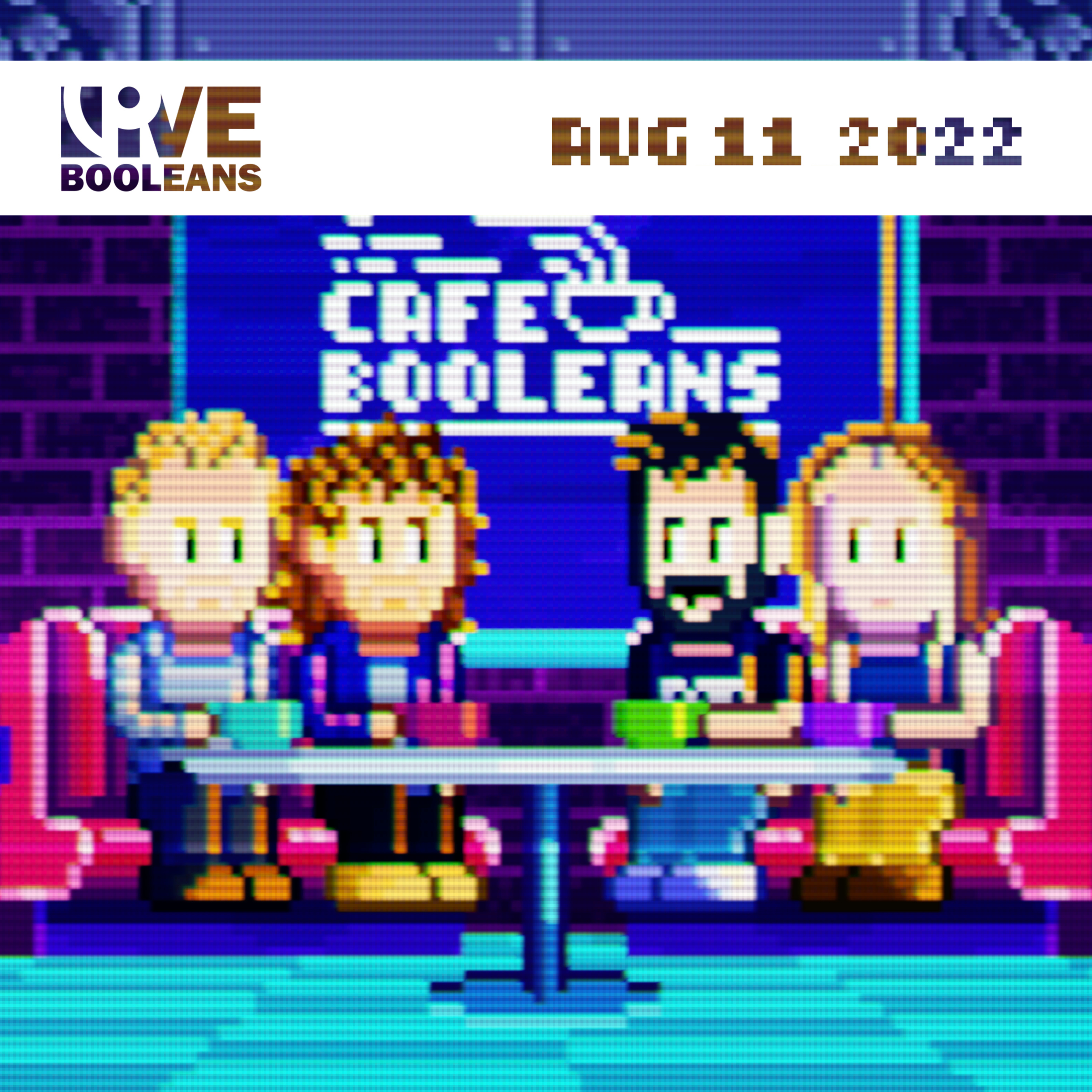 How to Use AI to Generate Game Art and Ideas | Cafe Booleans 12-08-2022 episode artwork