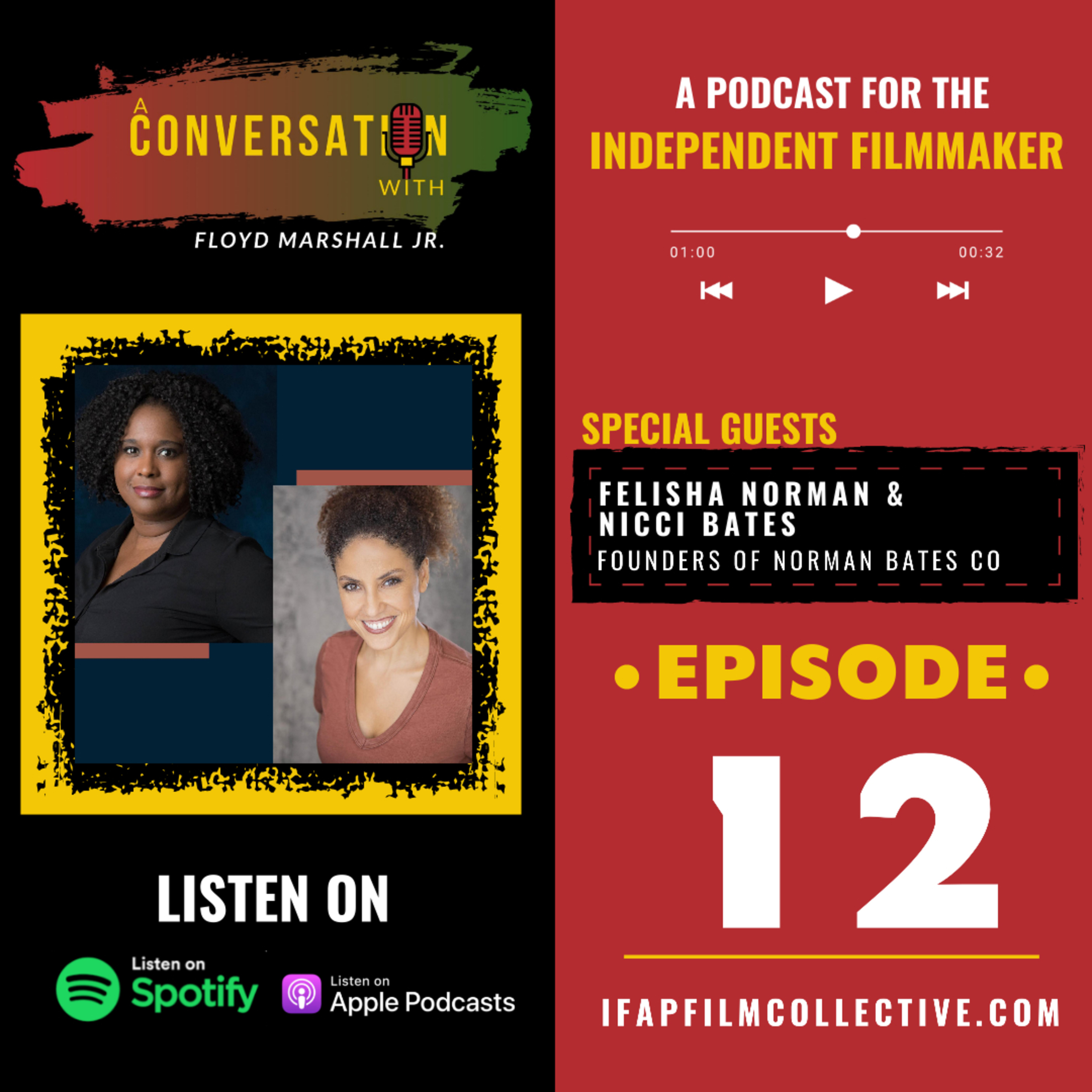 A Conversation With-EPS 12-Felisha Norman and Nicci Bates Founders of Norman Bates Co. episode artwork