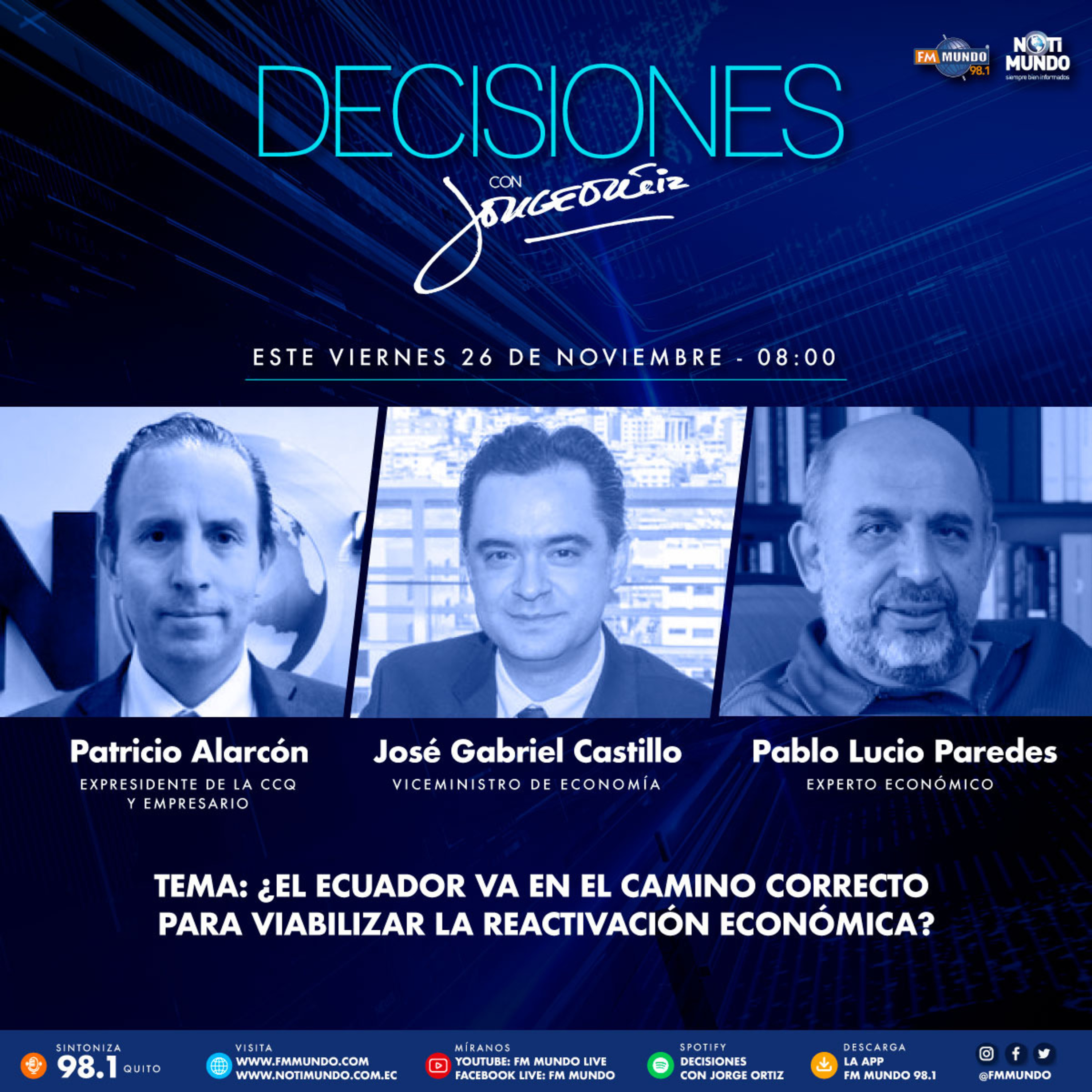 DECISIONES CON JORGE ORTIZ
