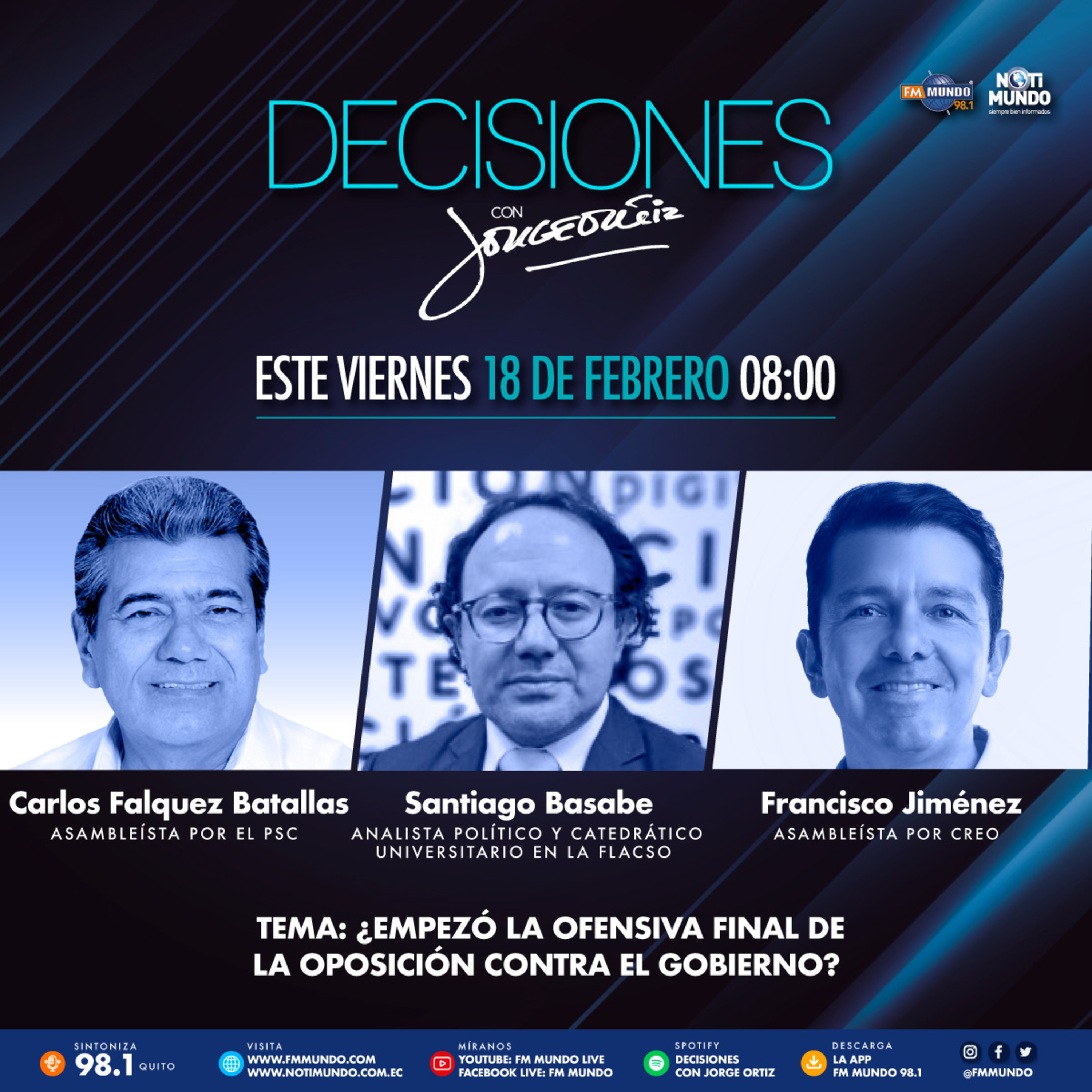 DECISIONES CON JORGE ORTIZ