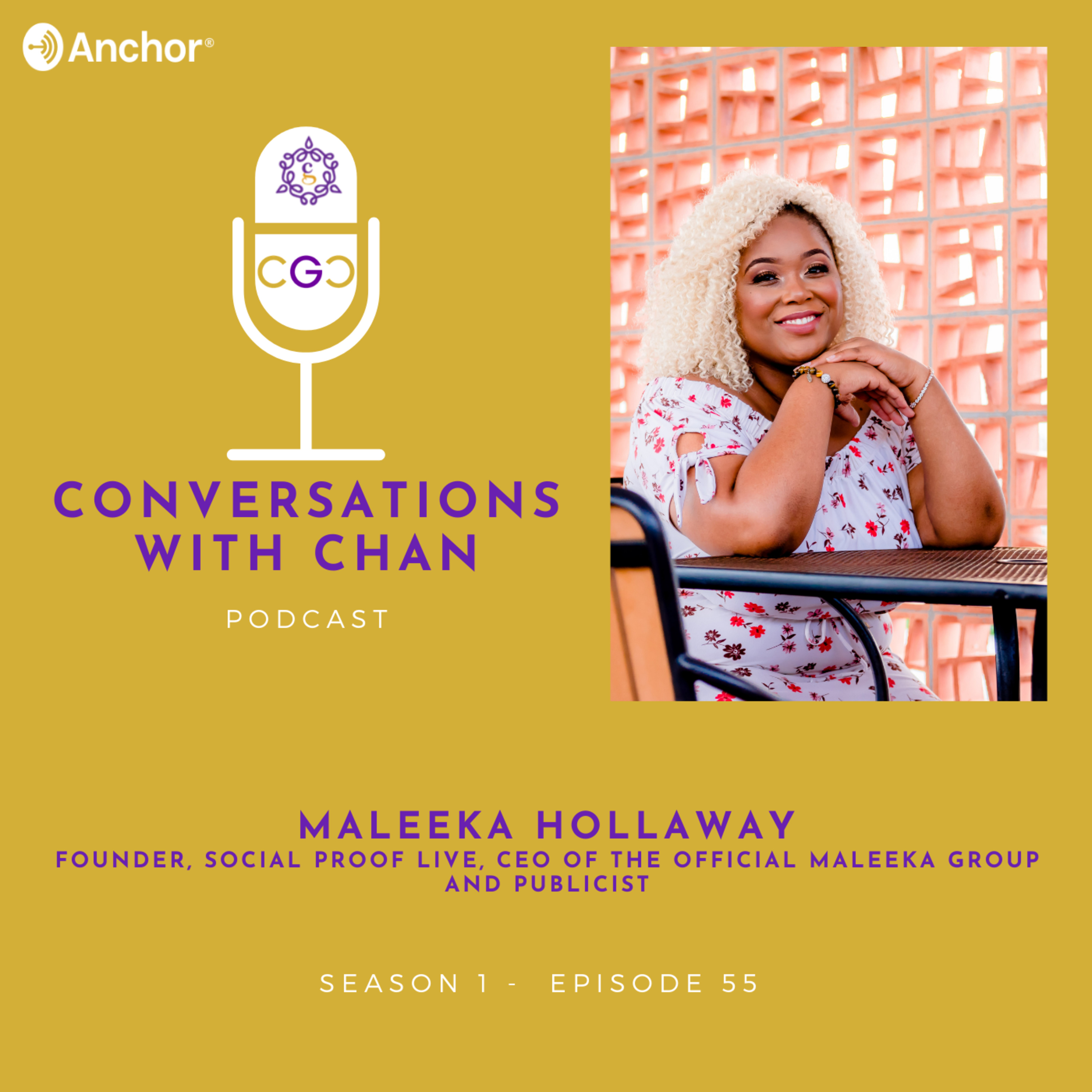 Conversation with Maleeka T. Hollaway