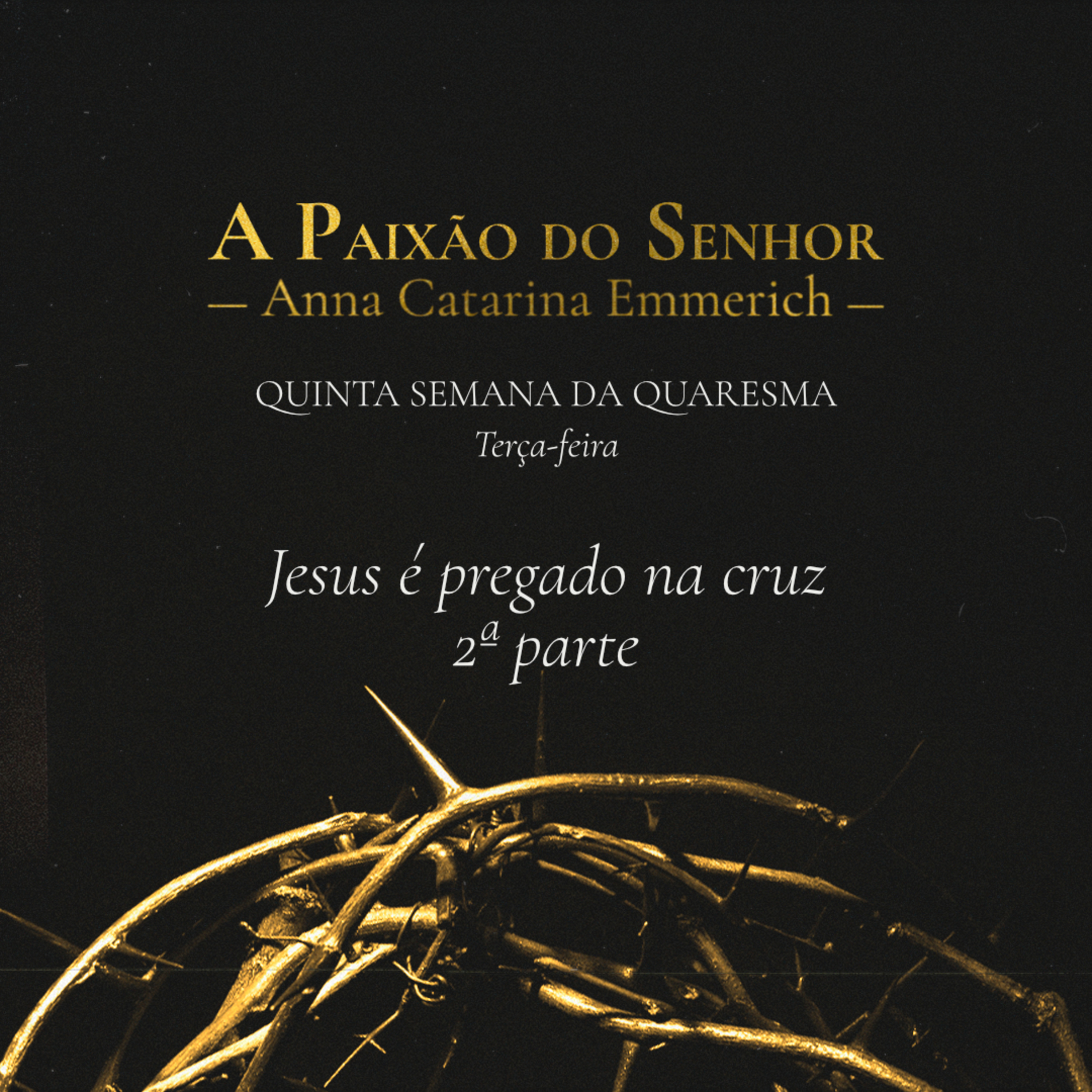 T.02 Ep.35 | Terça-Feira da 5ª semana - Jesus é pregado na cruz - 2ª parte episode artwork