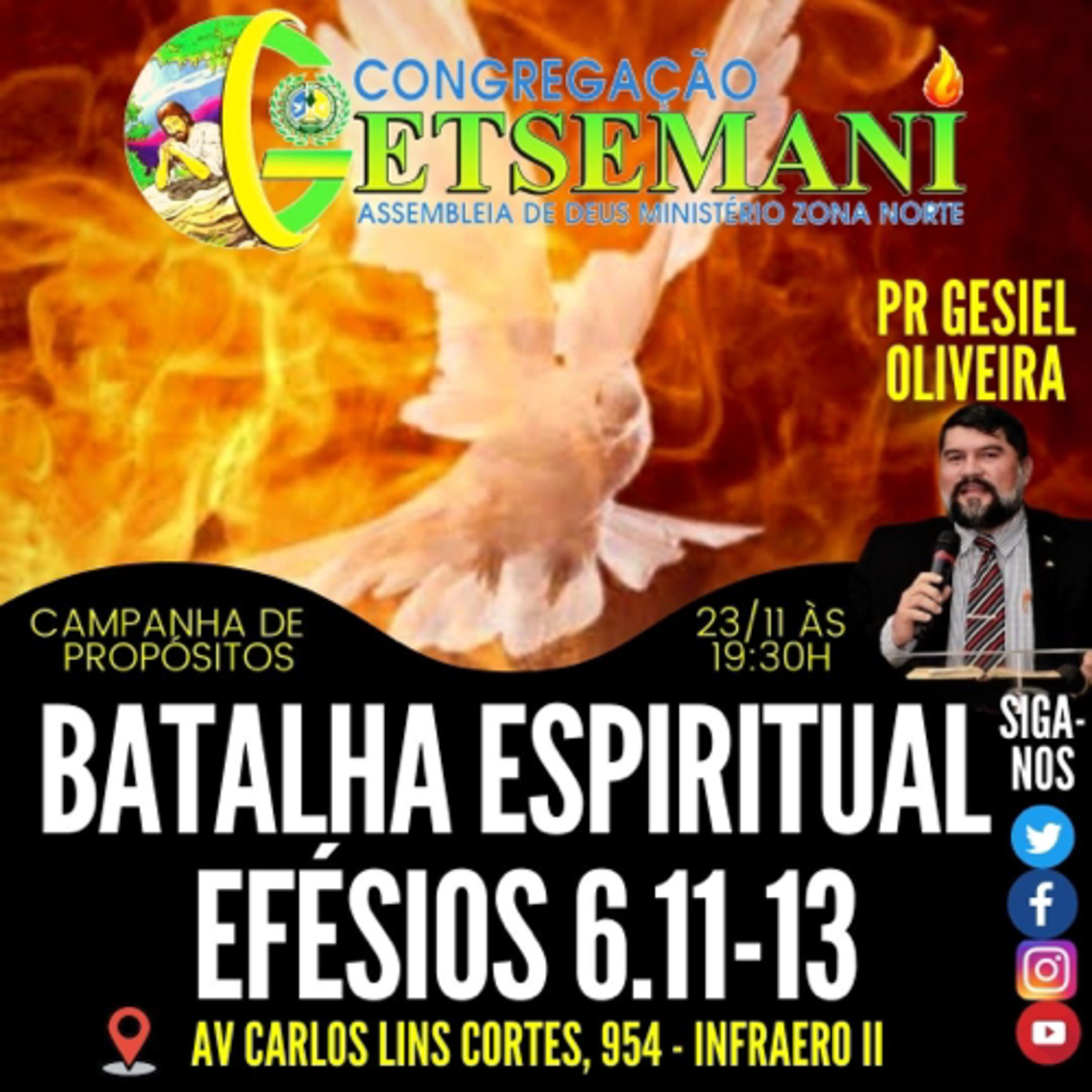 Meditações com o Pr Gesiel Oliveira