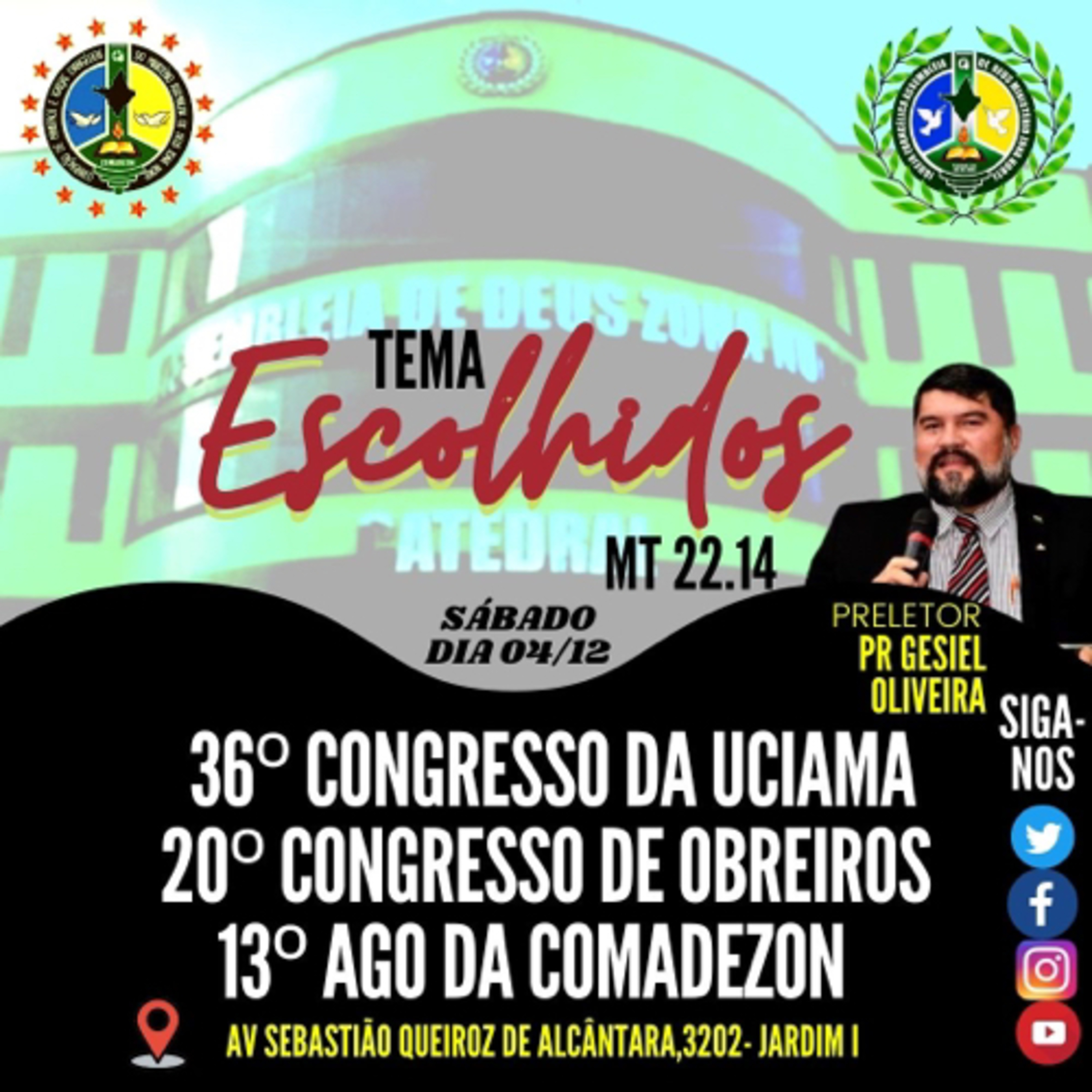 Meditações com o Pr Gesiel Oliveira
