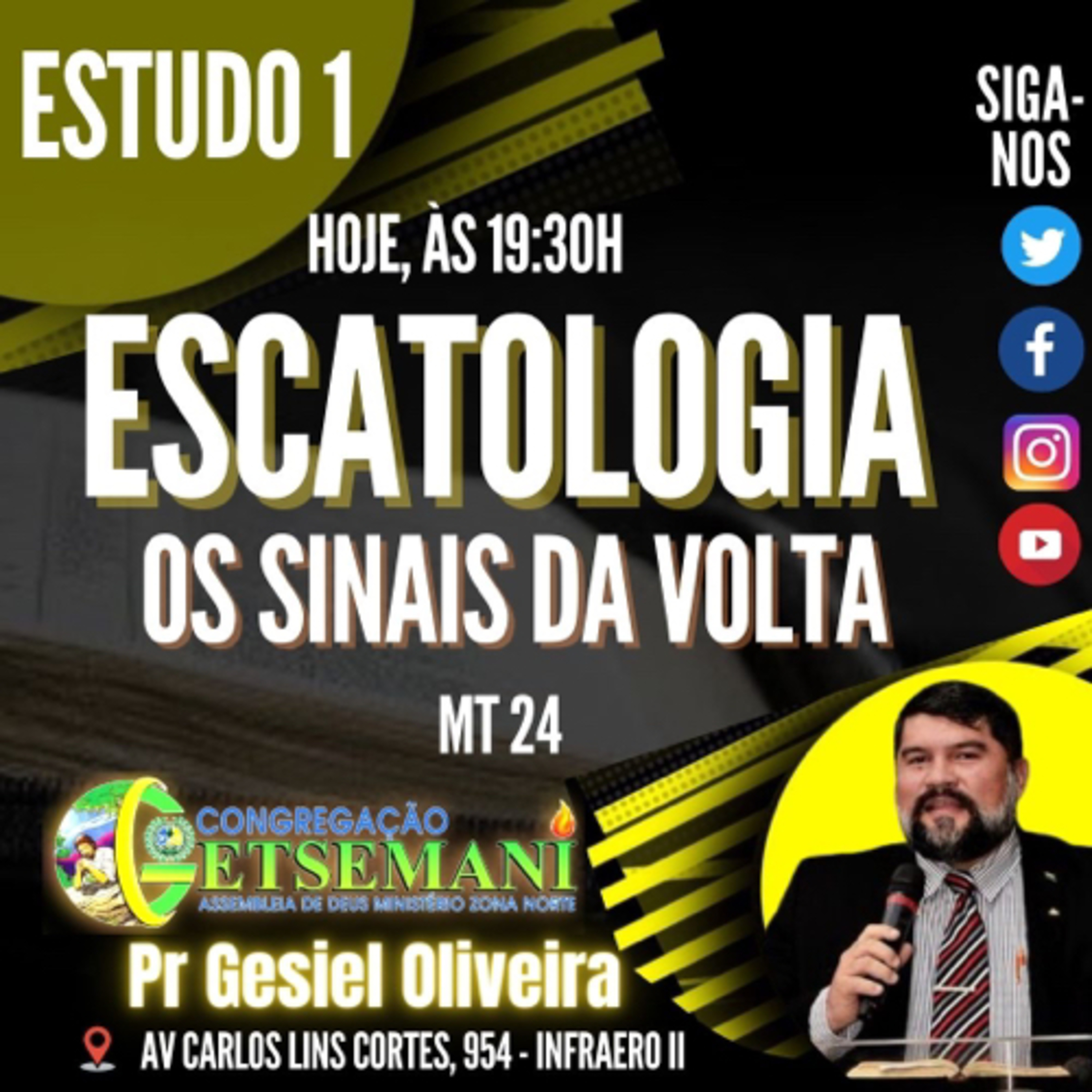 Meditações com o Pr Gesiel Oliveira