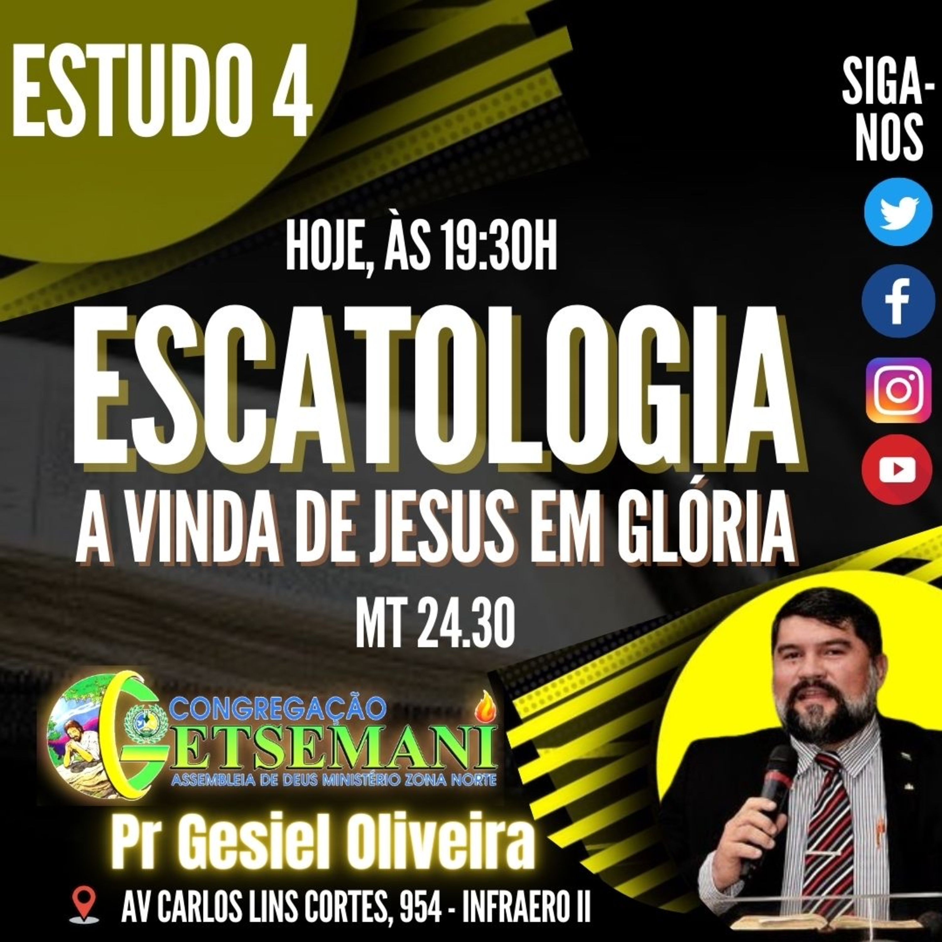 Meditações com o Pr Gesiel Oliveira