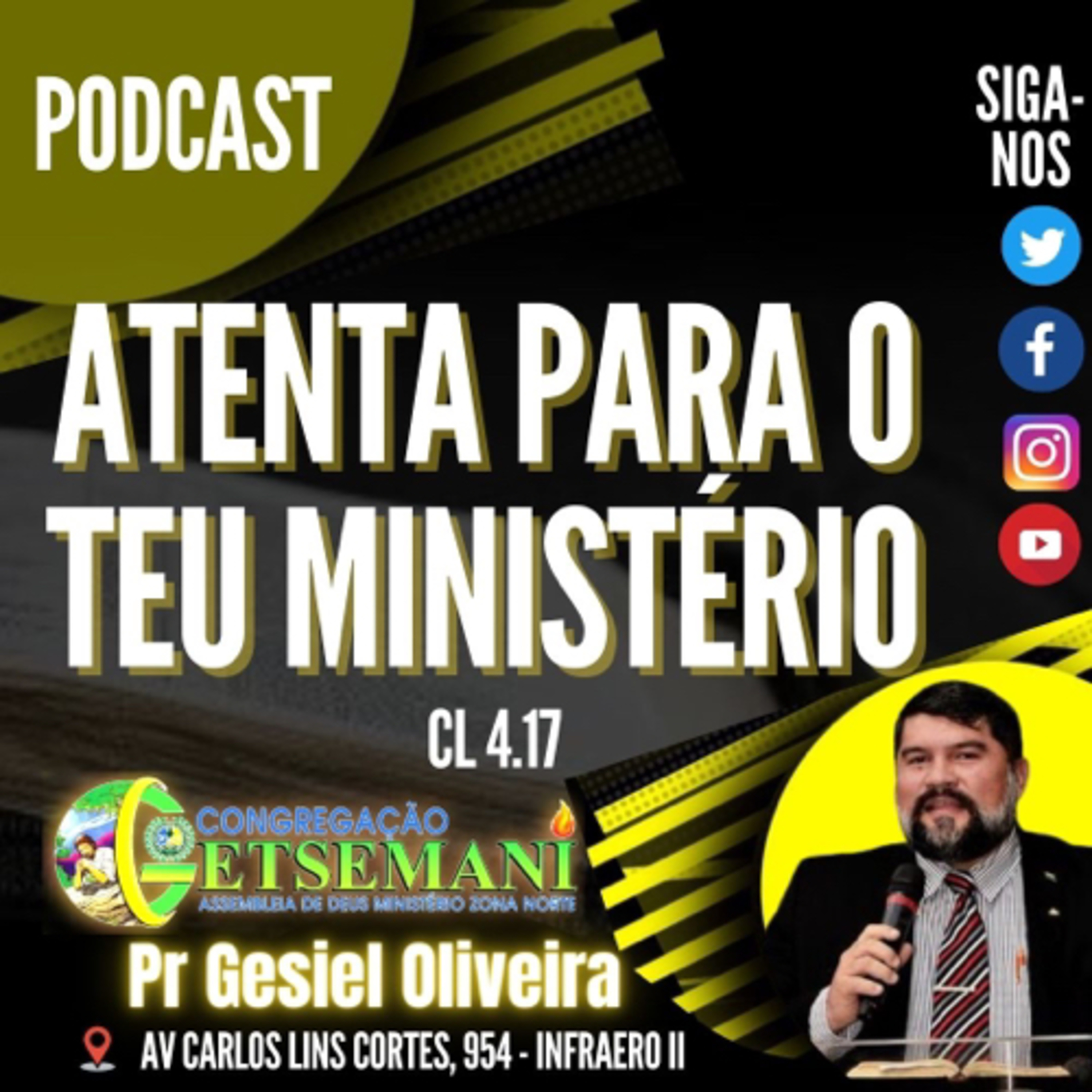Meditações com o Pr Gesiel Oliveira