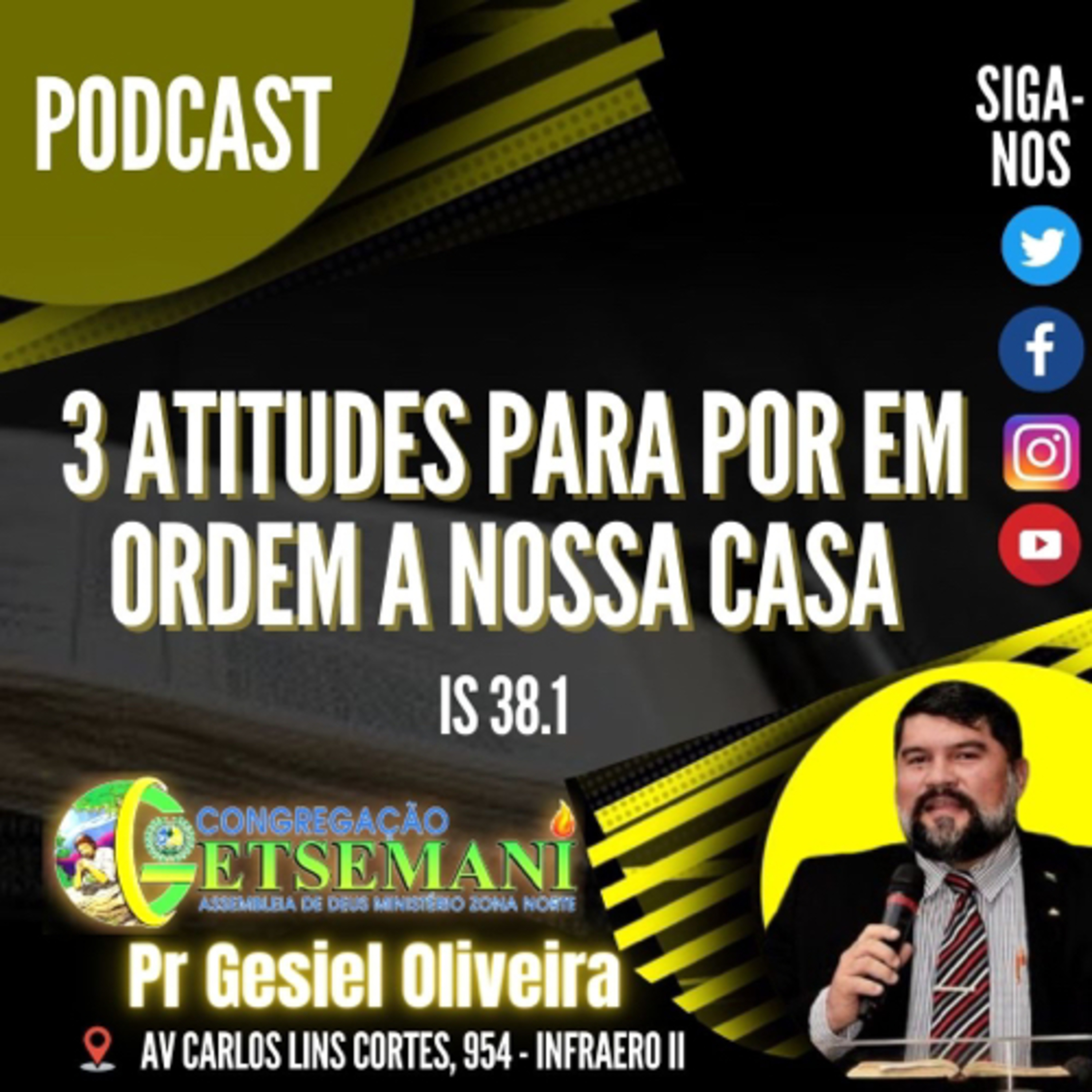 Meditações com o Pr Gesiel Oliveira