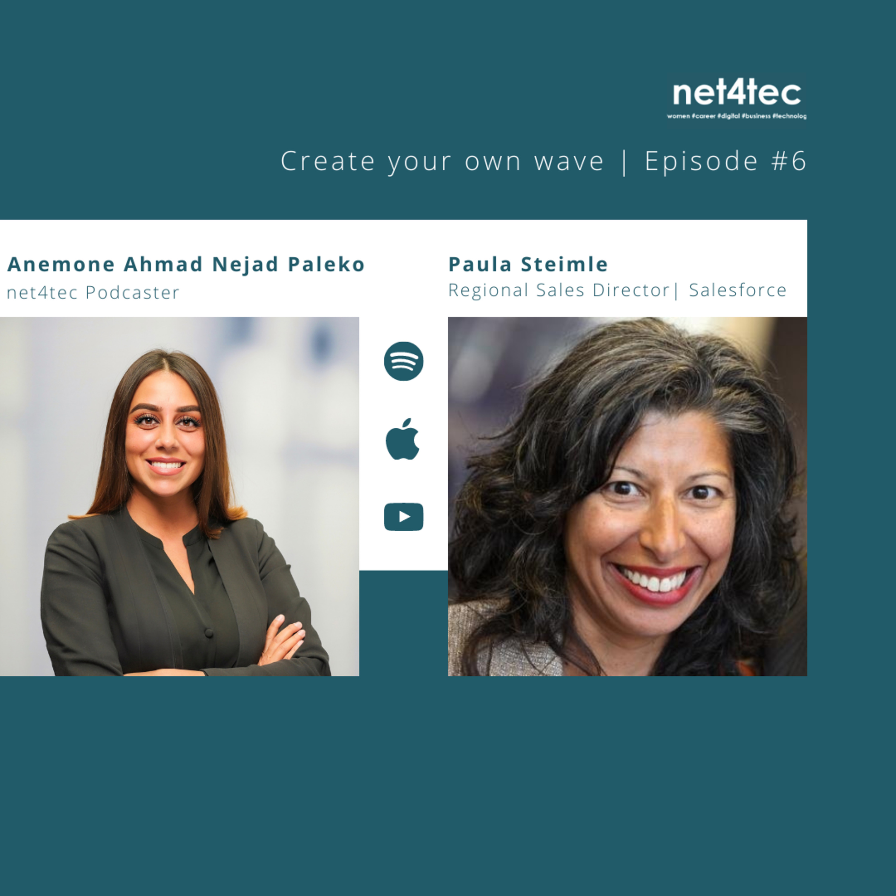 Net4tec | Podcast for more Diversity & Inclusion in STEM & digital business