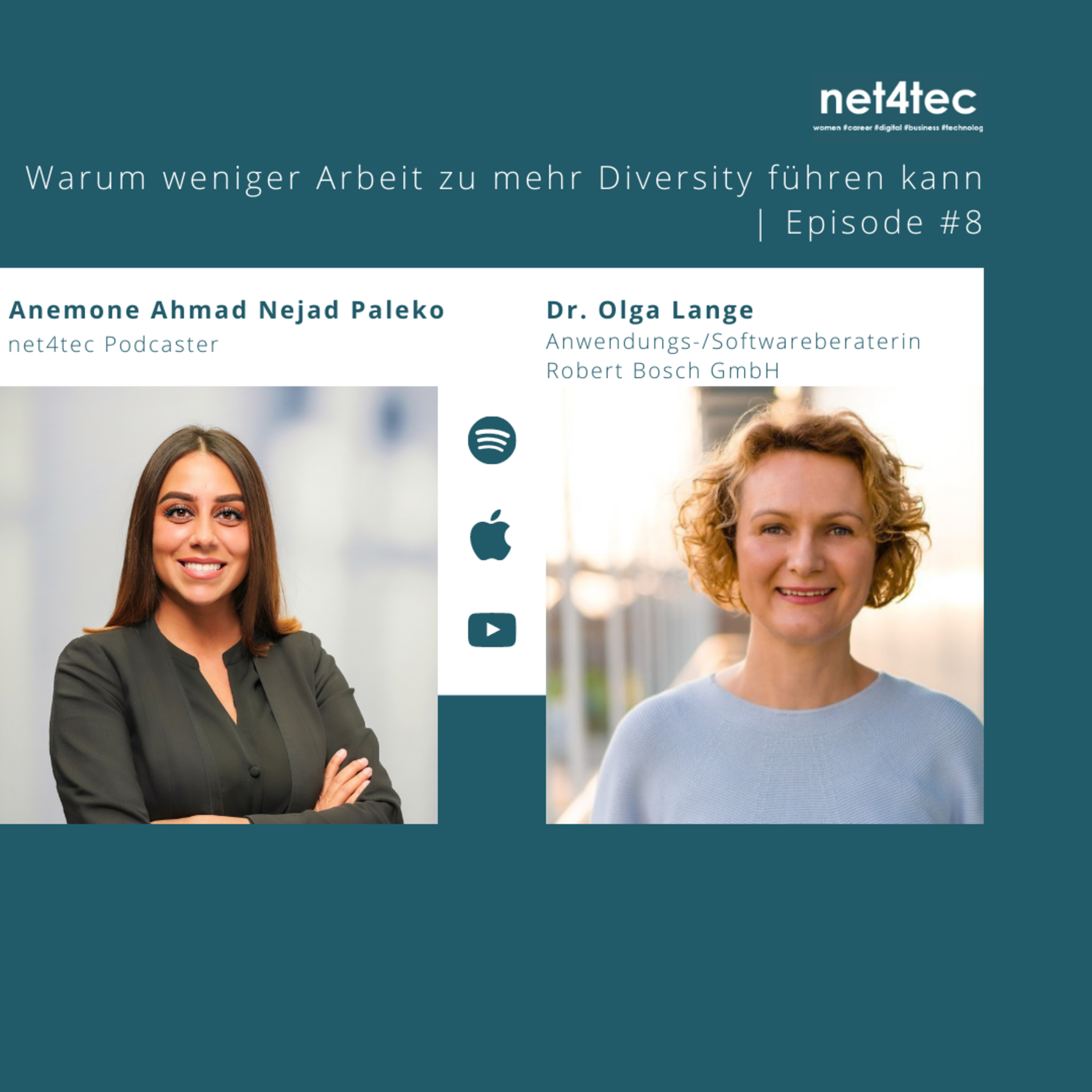 Net4tec | Podcast for more Diversity & Inclusion in STEM & digital business