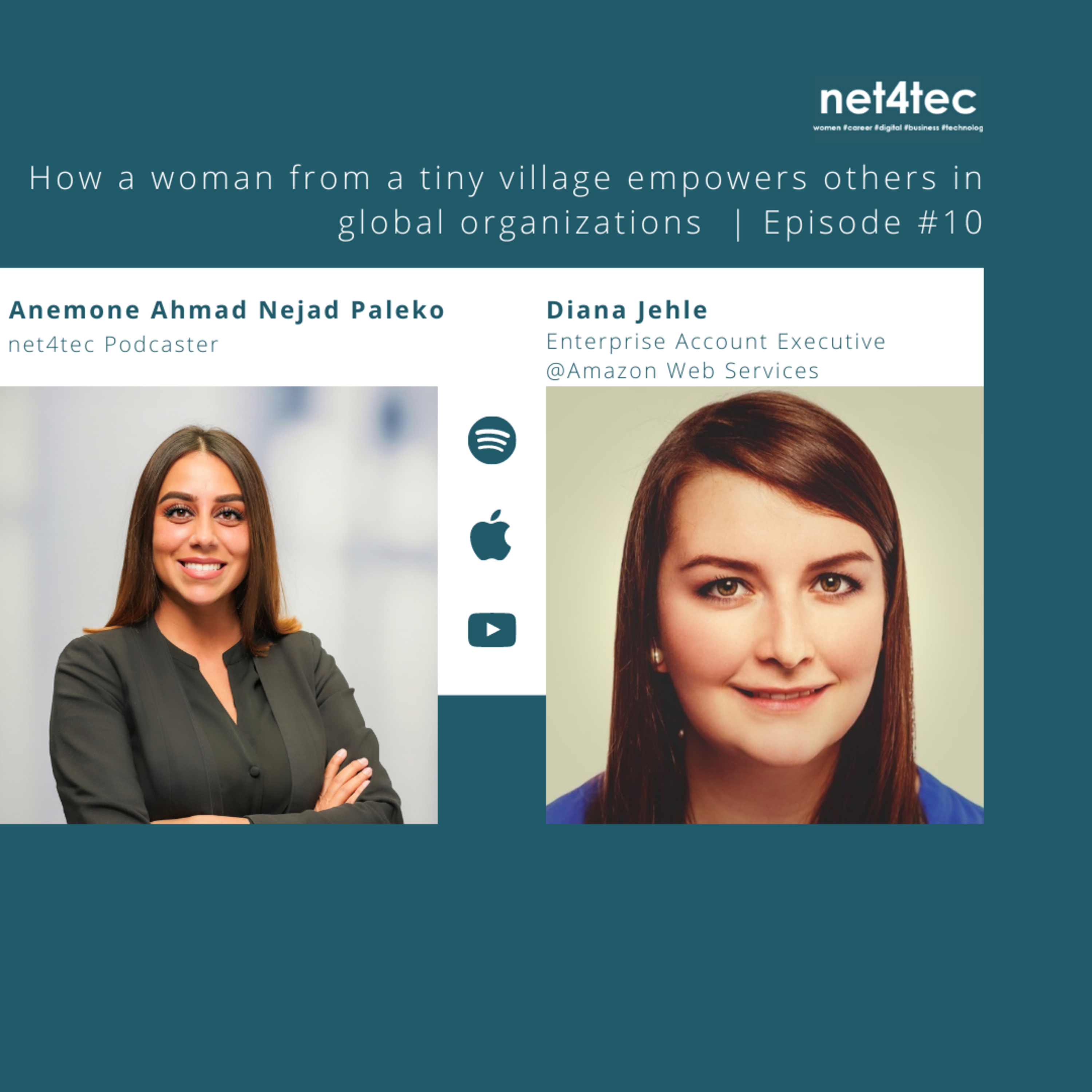 Net4tec | Podcast for more Diversity & Inclusion in STEM & digital business