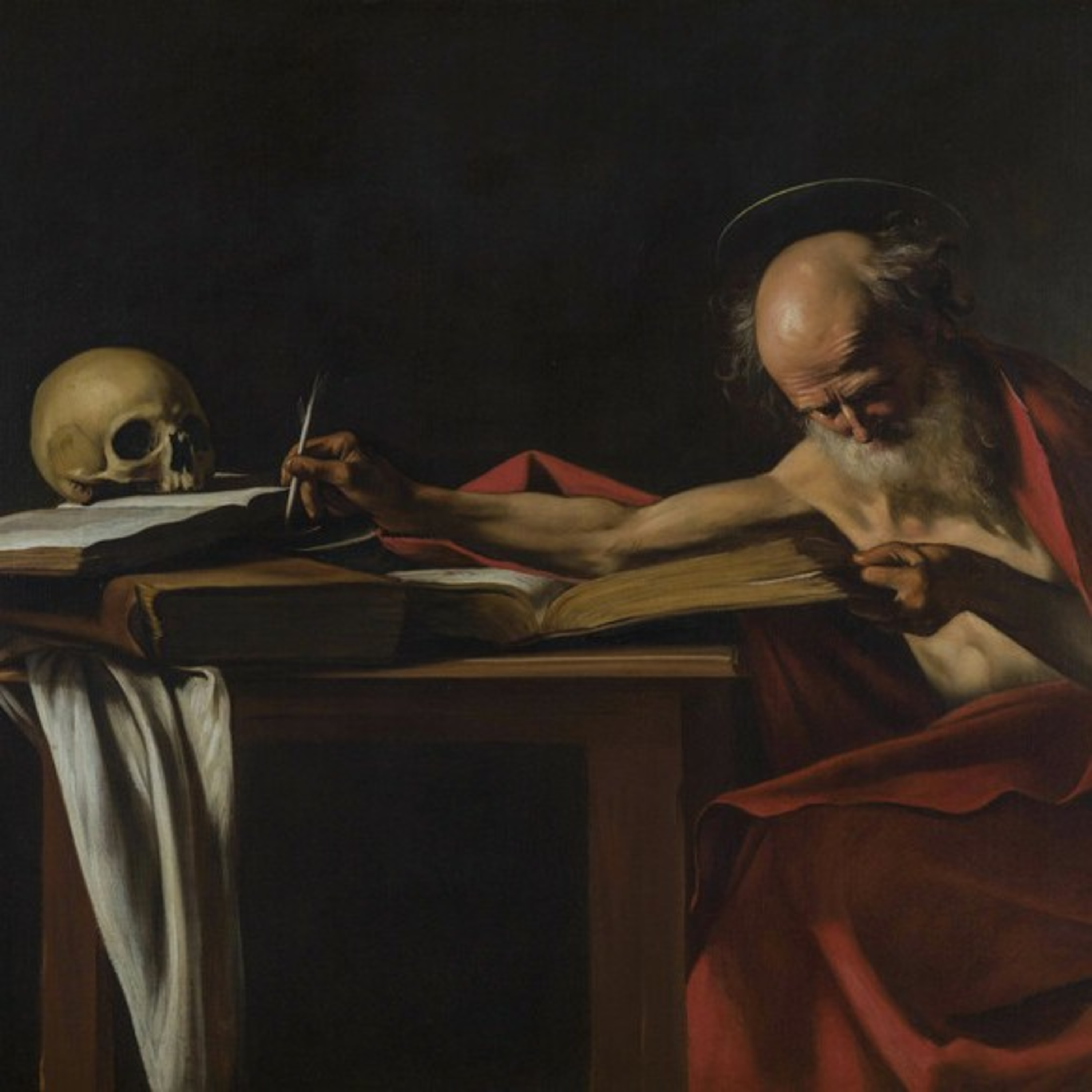 Alla Galleria Borghese: San Girolamo, Merisi Michelangelo detto Caravaggio  episode artwork