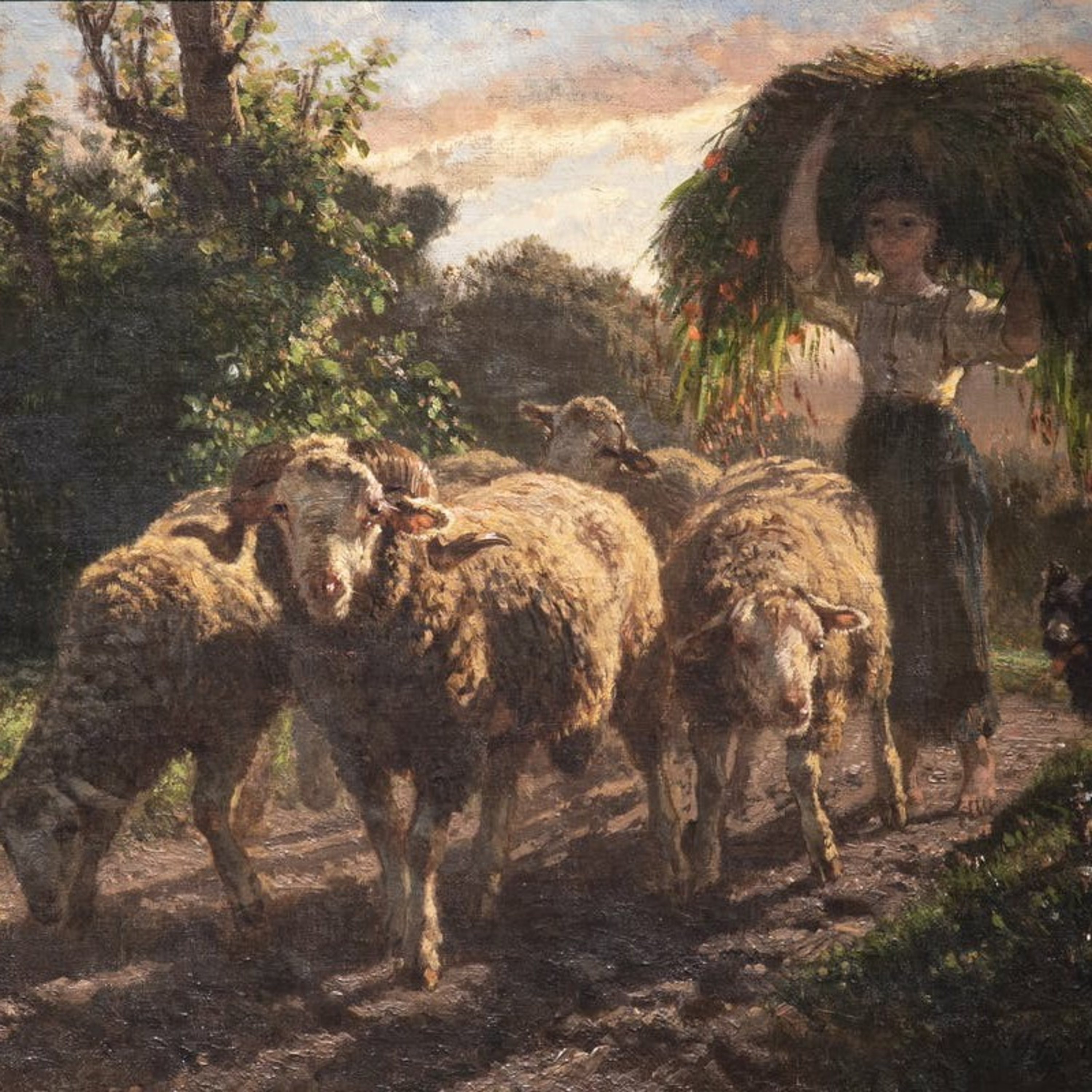 Agli Uffizi: Pastorella, Filippo Palizzi

 episode artwork