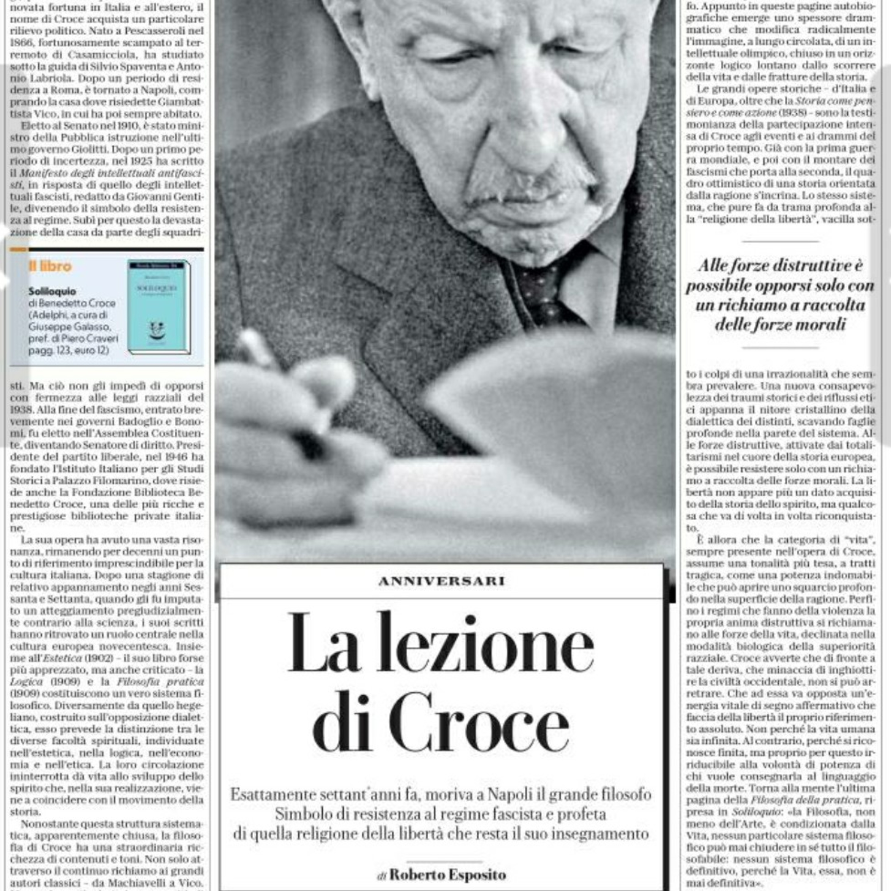 Pillola di filosofia: La lezione di Benedetto Croce, Ernesto Esposito  episode artwork