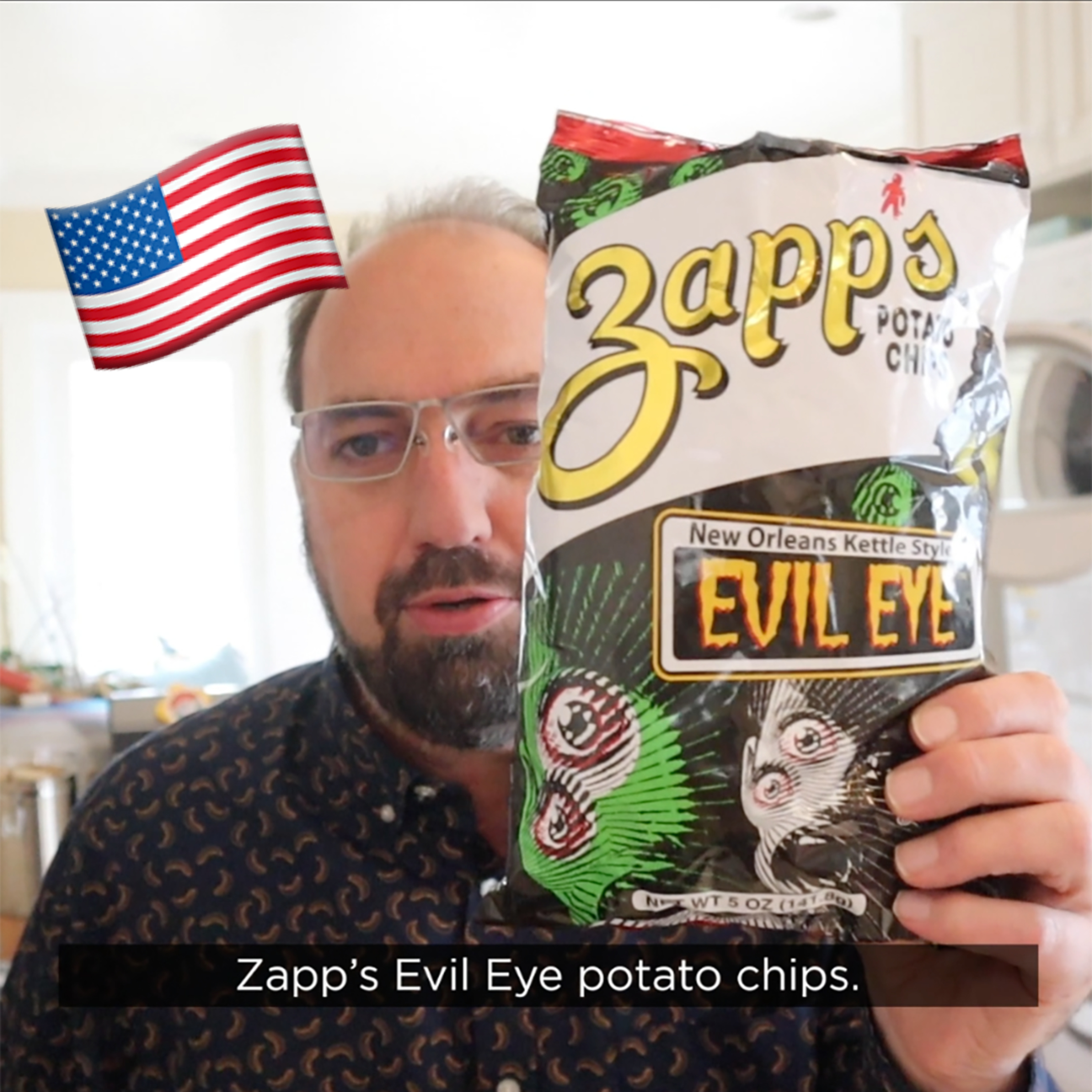 🇺🇸 Zapp’s Evil Eye Potato Chips on In The Chips with Barry episode artwork