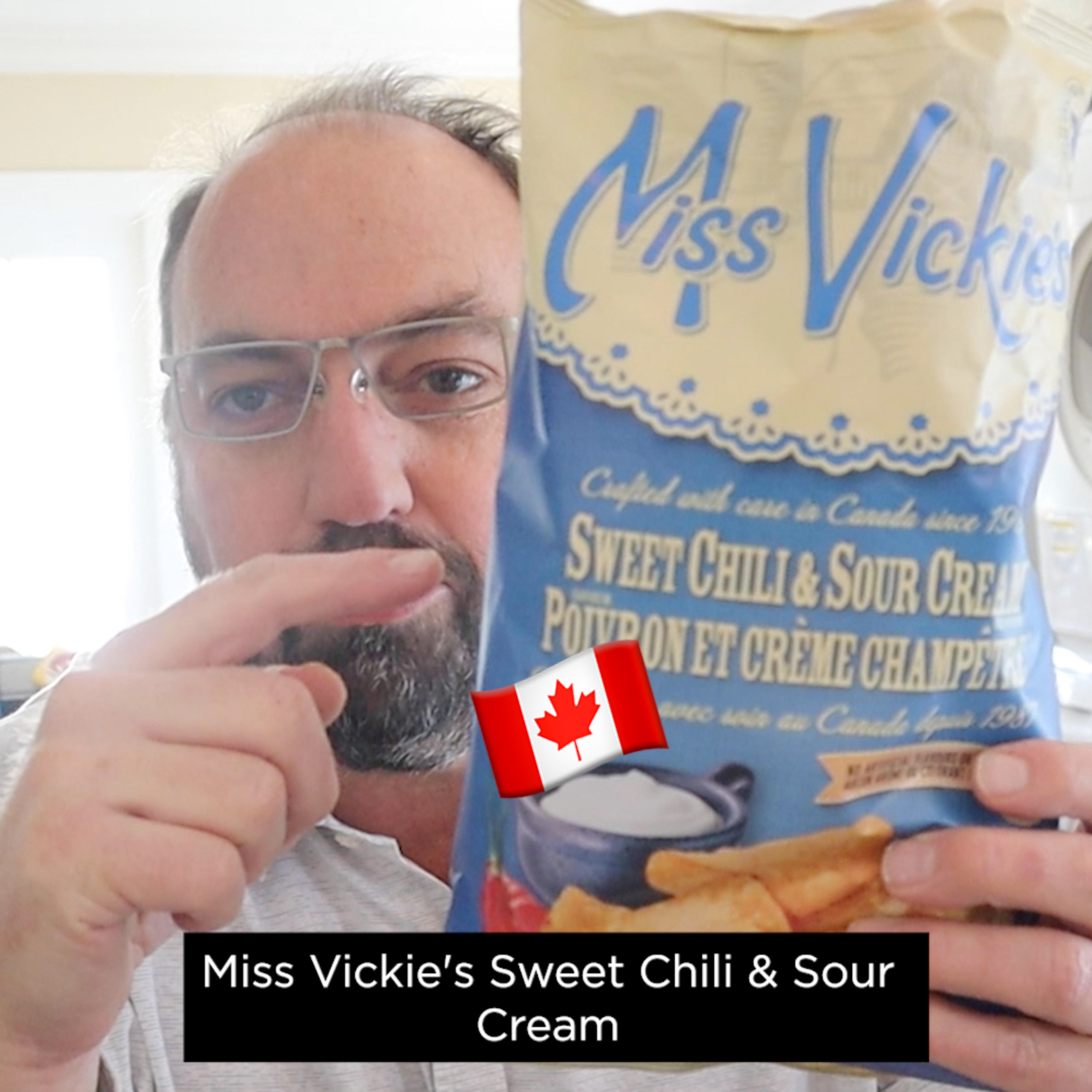 🇨🇦 Miss Vickie’s Sweet Chili & Sour Cream potato chips on In The Chips with Barry episode artwork