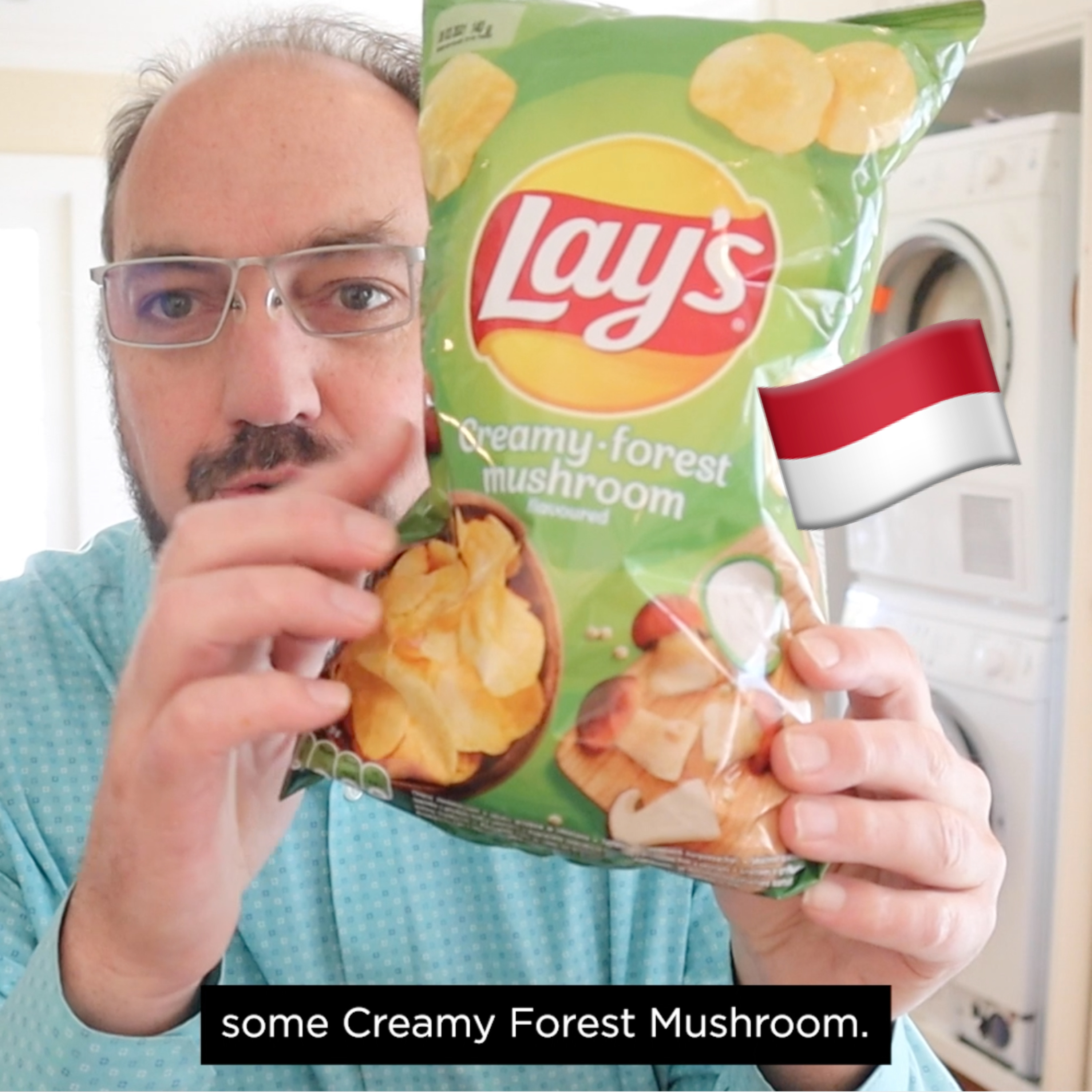 🇵🇱 Lay’s Poland Creamy Forest Mushroom potato chips on In The Chips with Barry episode artwork