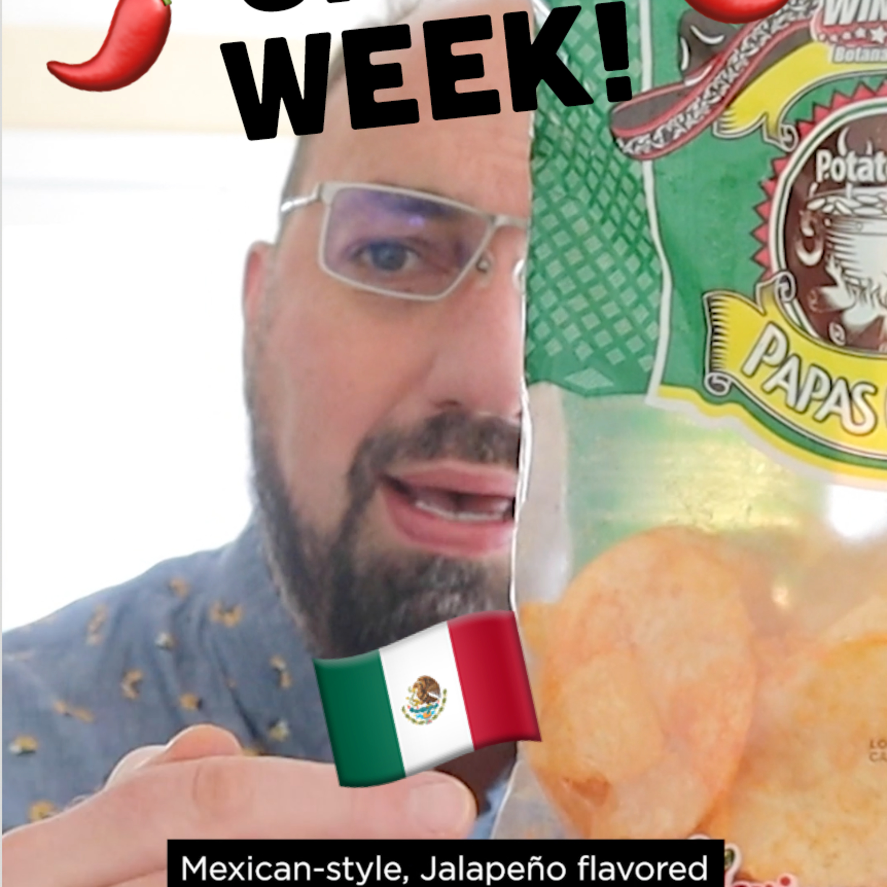 🌶️ Spicy Week! 🇲🇽 WinNuts Mexican-Style Jalapeño flavored potato chips on In The Chips with Barry episode artwork