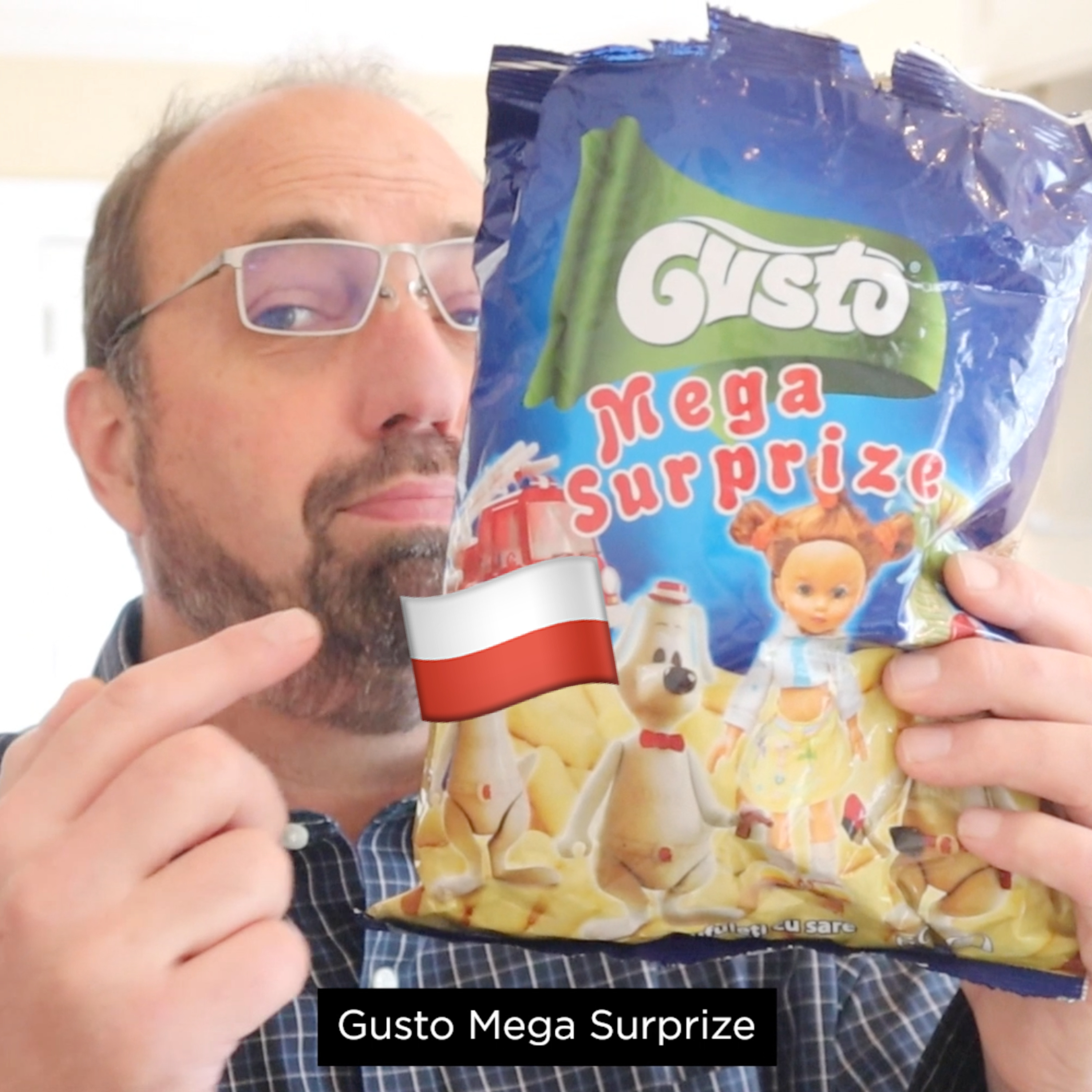 🇵🇱 Gusto Mega Surprize Salted Corn Snacks on In The Chips with Barry episode artwork