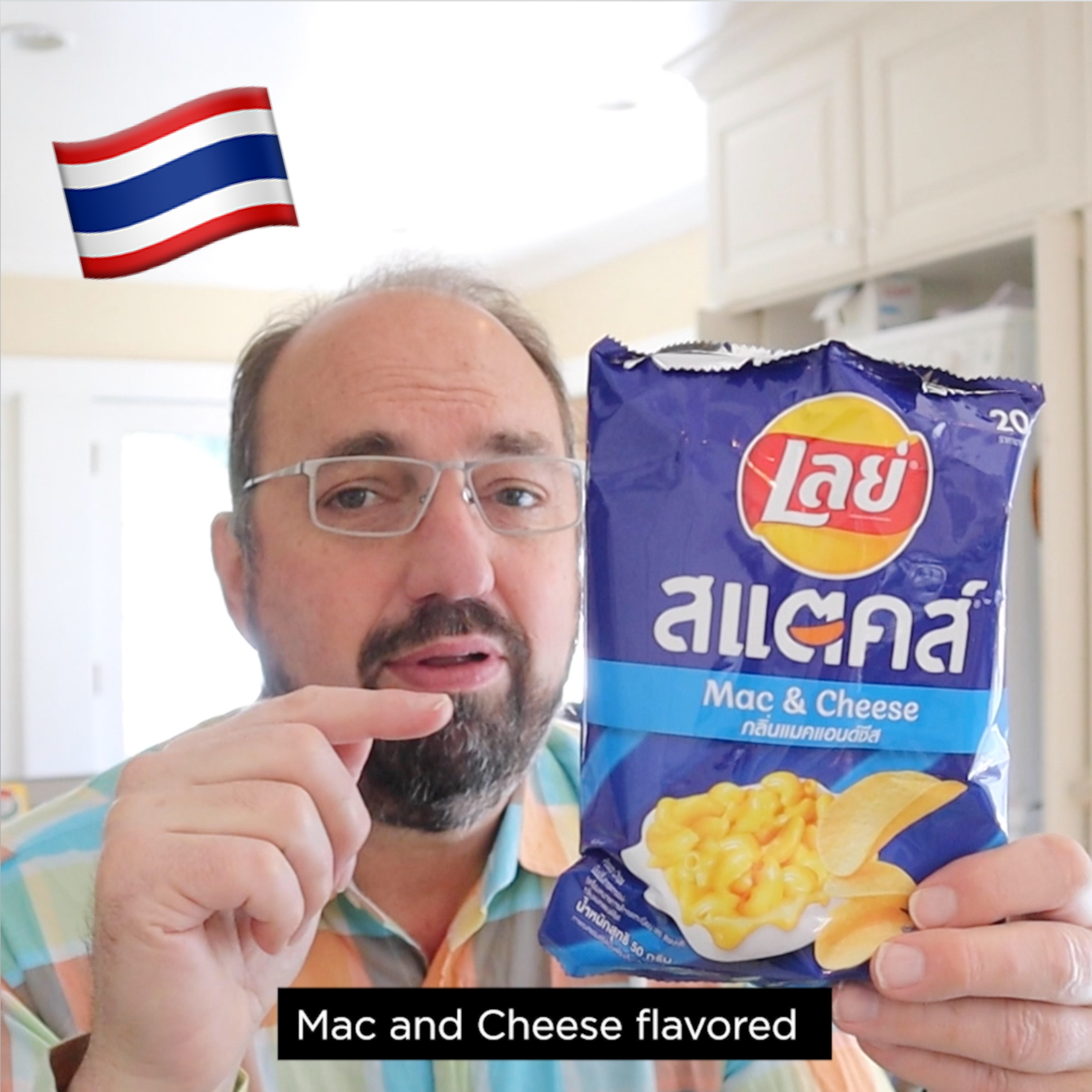 🇹🇭 Lay’s Thailand Mac & Cheese potato chips on In The Chips with Barry episode artwork