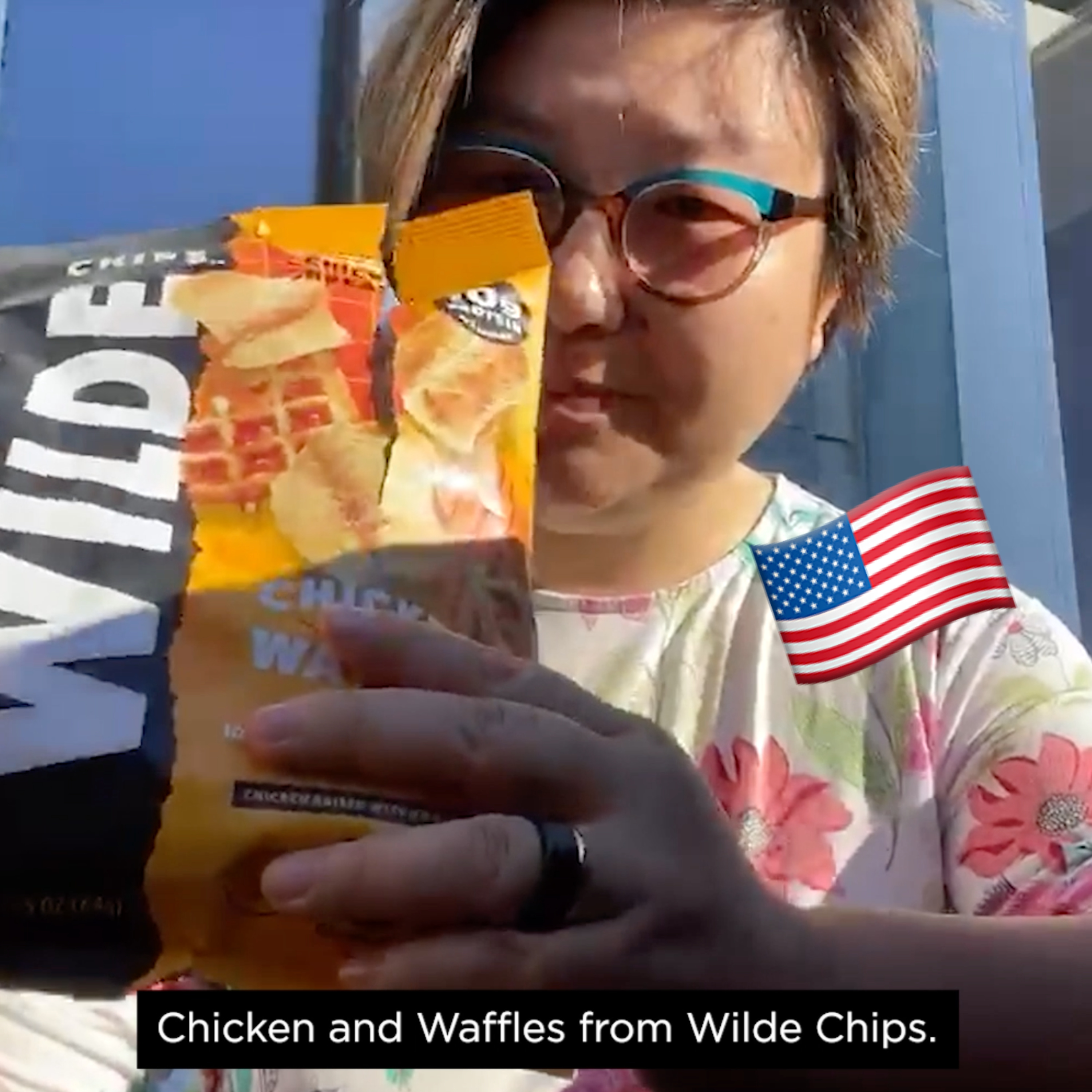 🇺🇸 Guest Review Tuesday Lisa w/Wilde Chicken & Waffles chicken chips on In The Chips with Barry