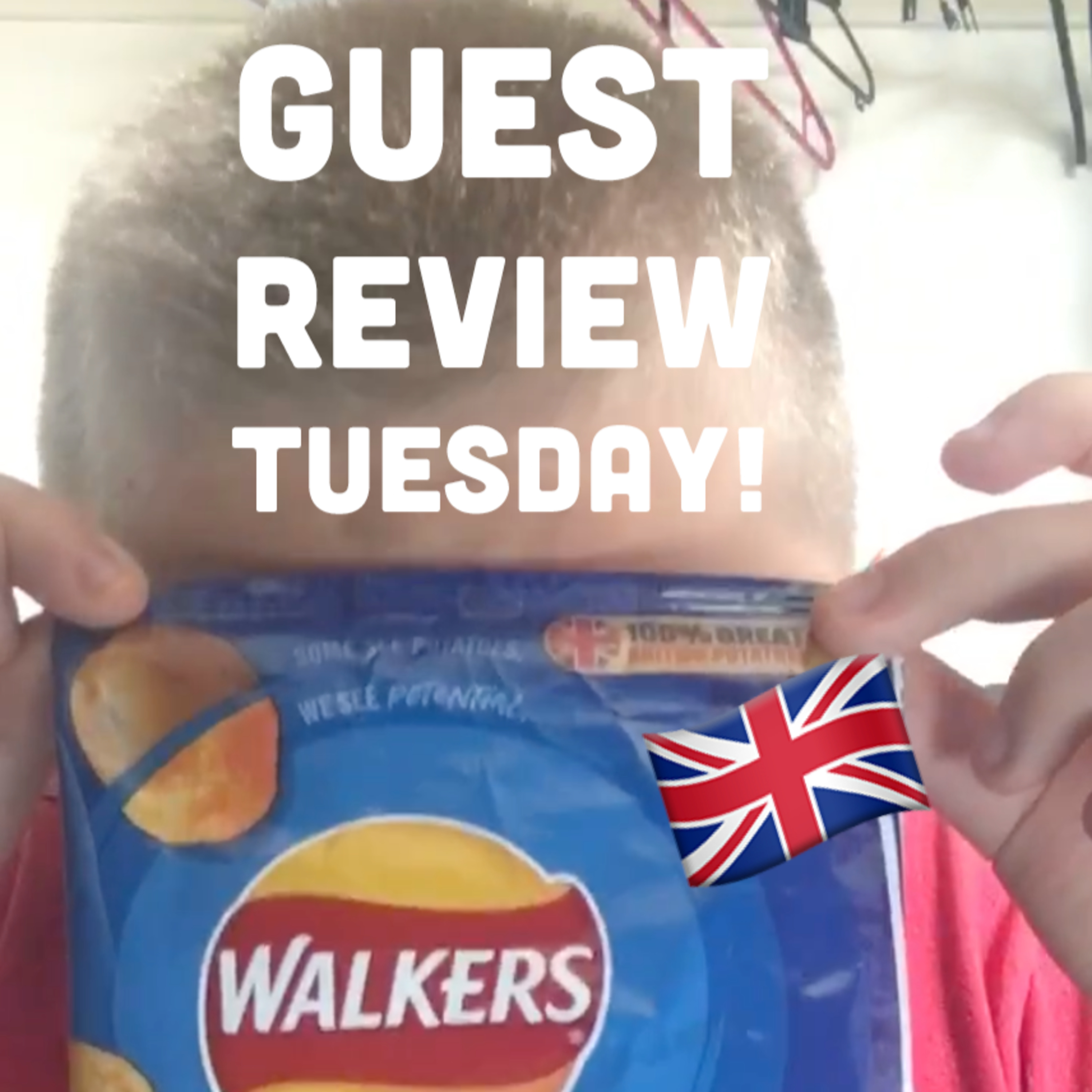 🇬🇧 Guest Review Tuesday Branden w/Walkers Cheese & Onion crisps on In The Chips with Barry episode artwork
