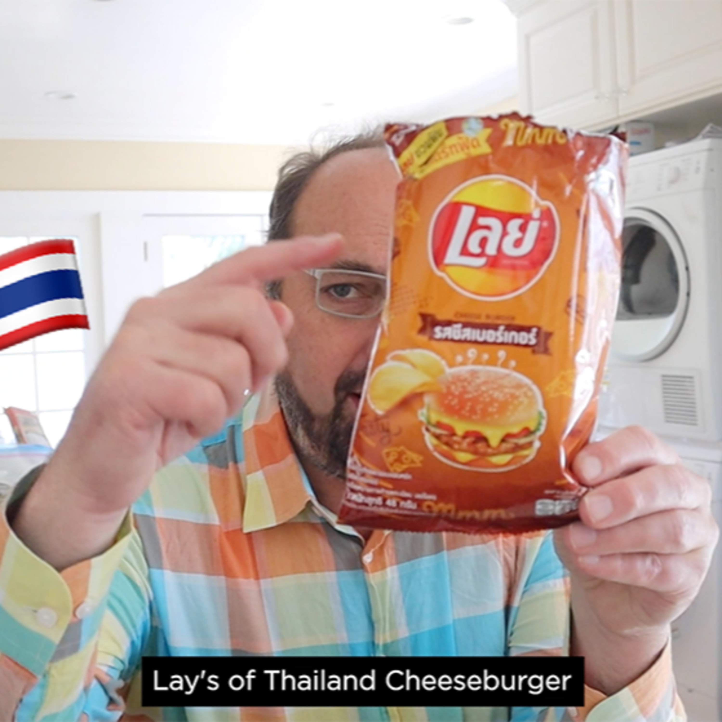🇹🇭 Lay’s Thailand Cheeseburger potato chips on In The Chips with Barry episode artwork