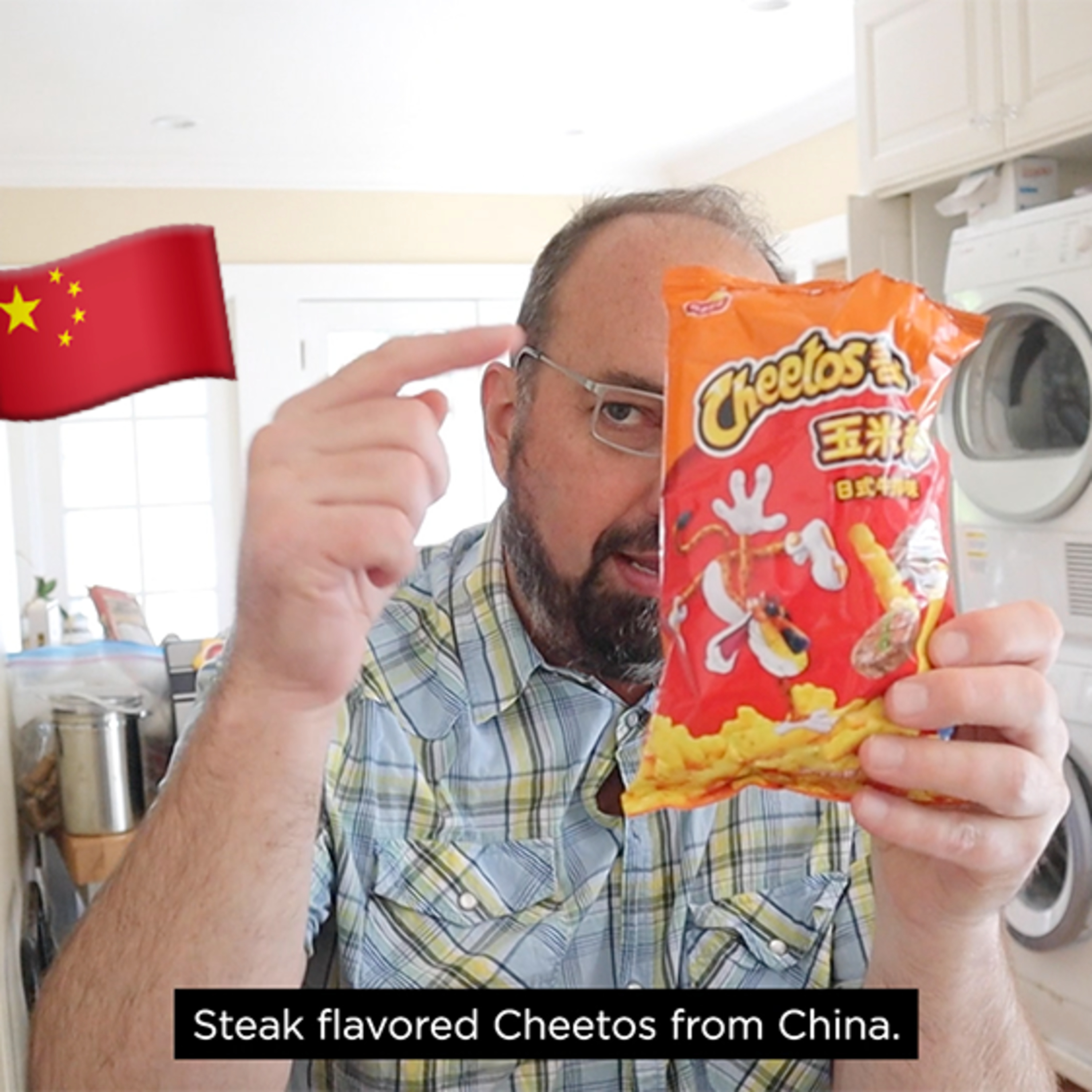 🇨🇳 Steak flavored Cheetos from China on In The Chips with Barry episode artwork