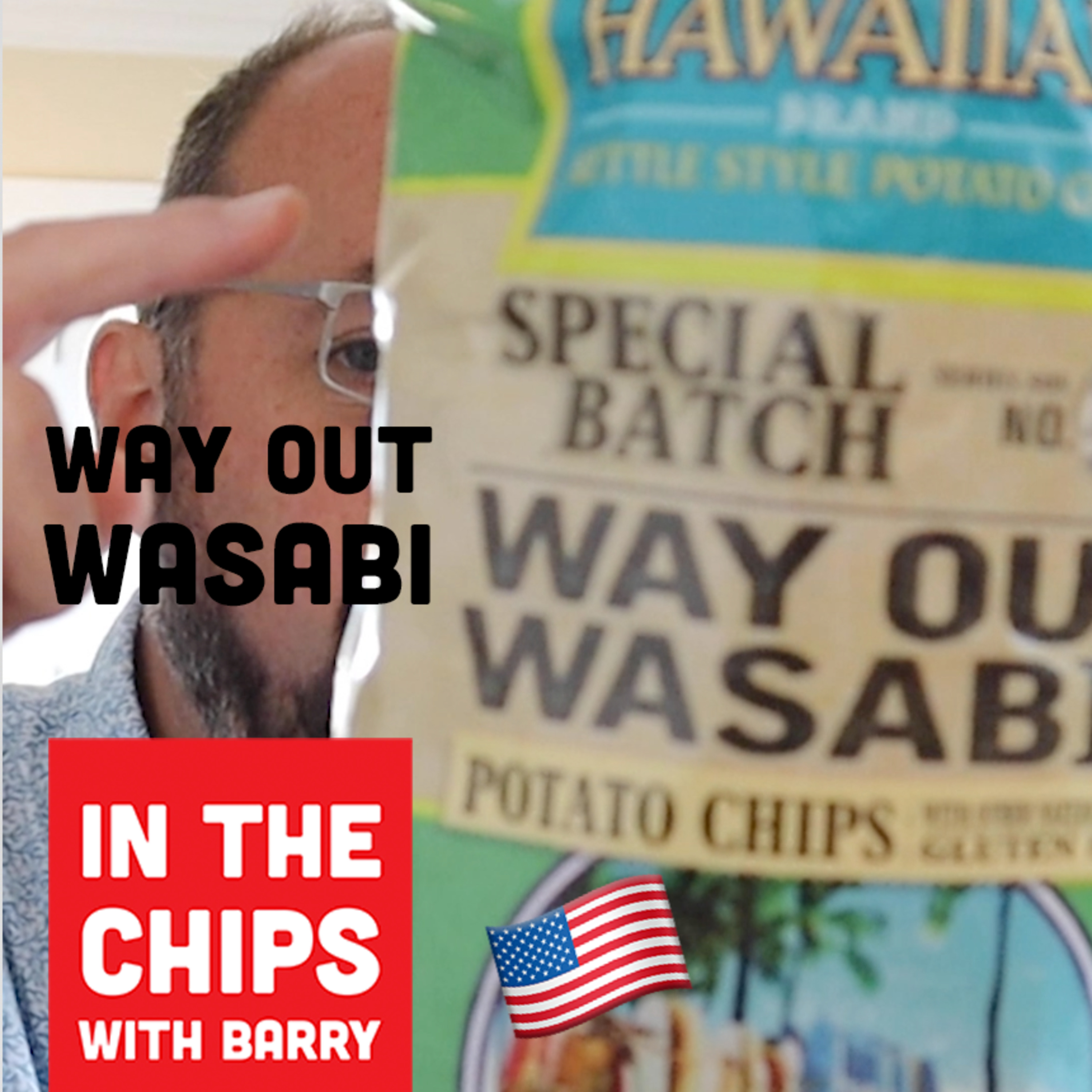🇺🇸 Hawaiian Brand Way Out Wasabi potato chips on In The Chips with Barry episode artwork