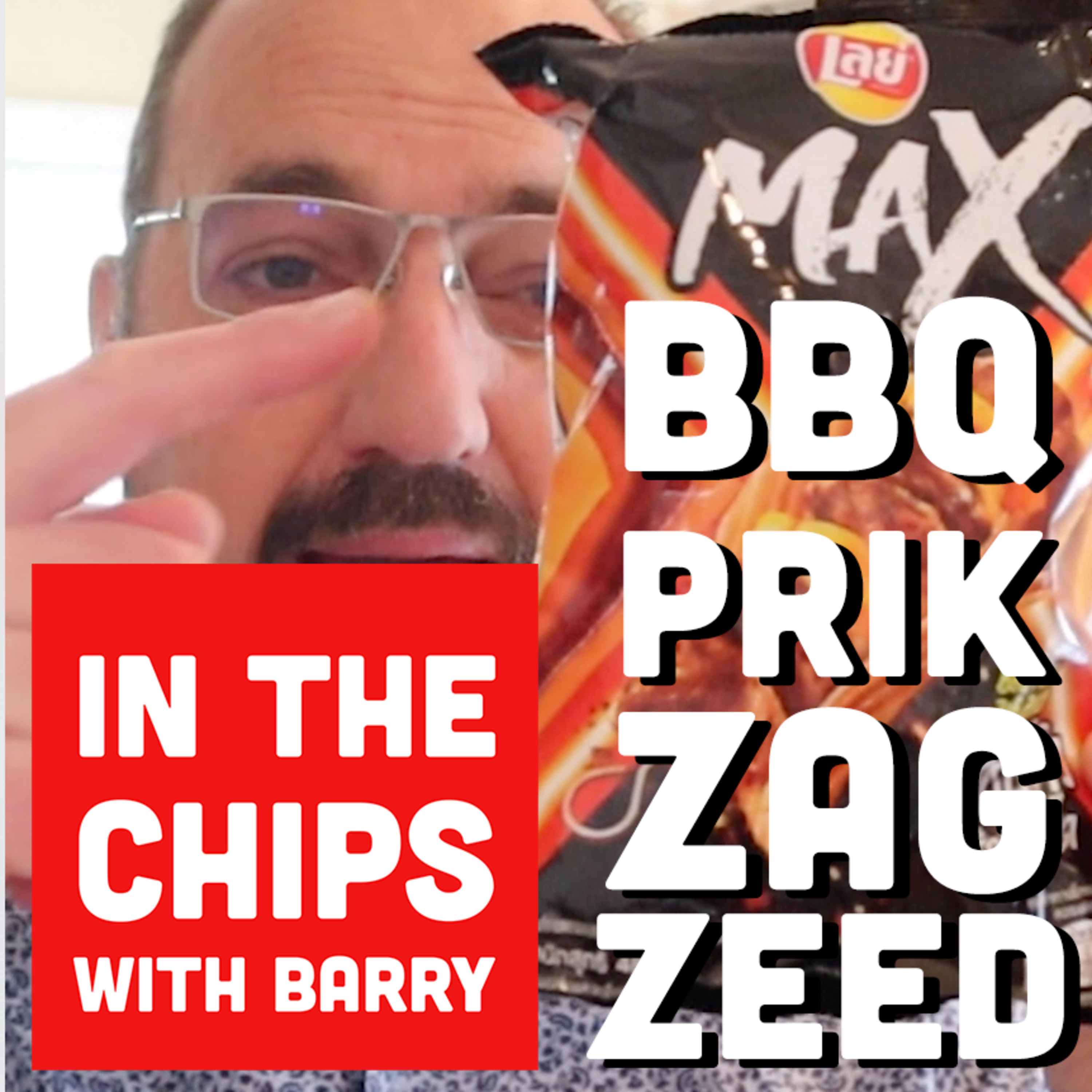 🇹🇭 BBQ Prik Zag Zeed potato chips on In The Chips with Barry