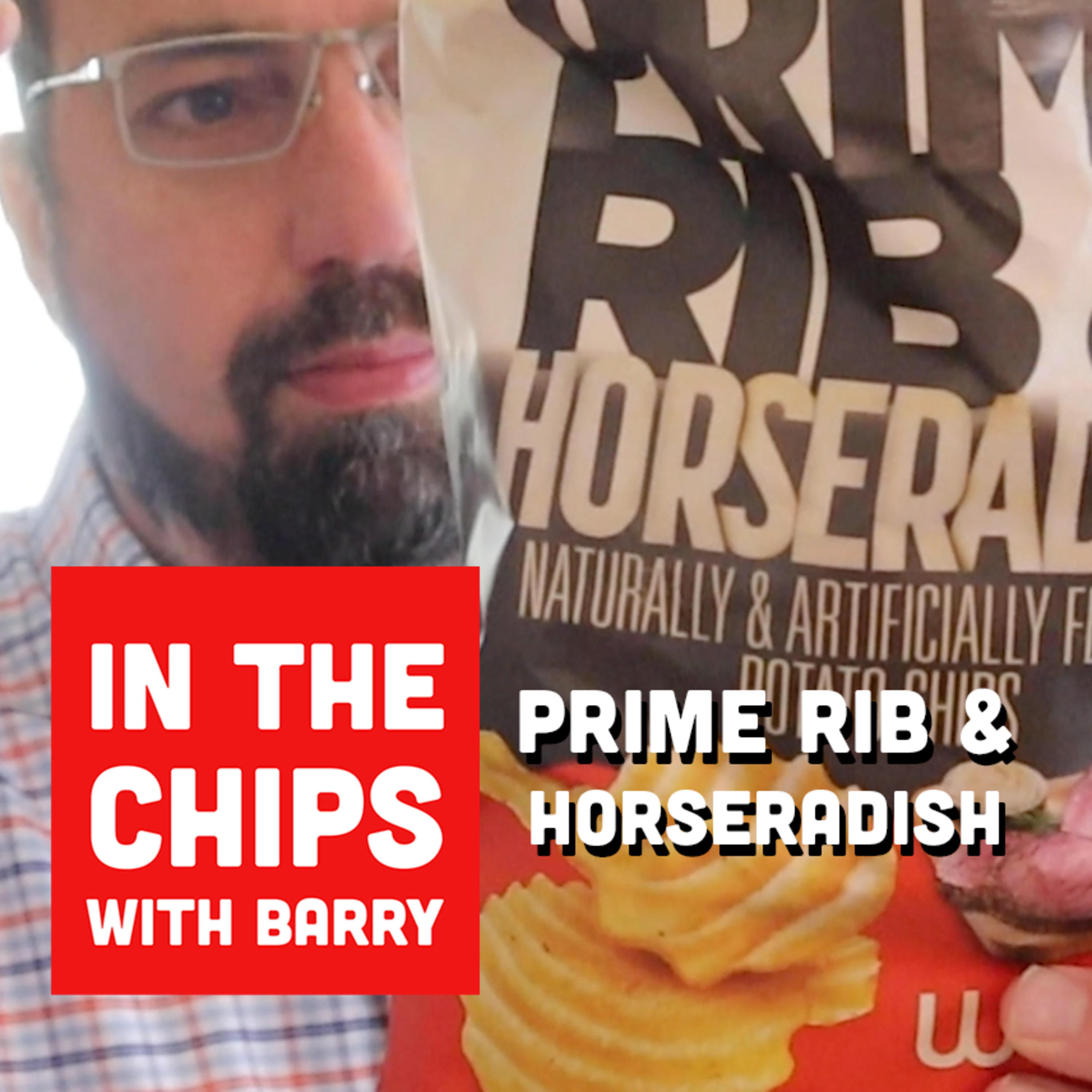 🇺🇸 Kroger Prime Rib and Horseradish potato chips on In The Chips with Barry