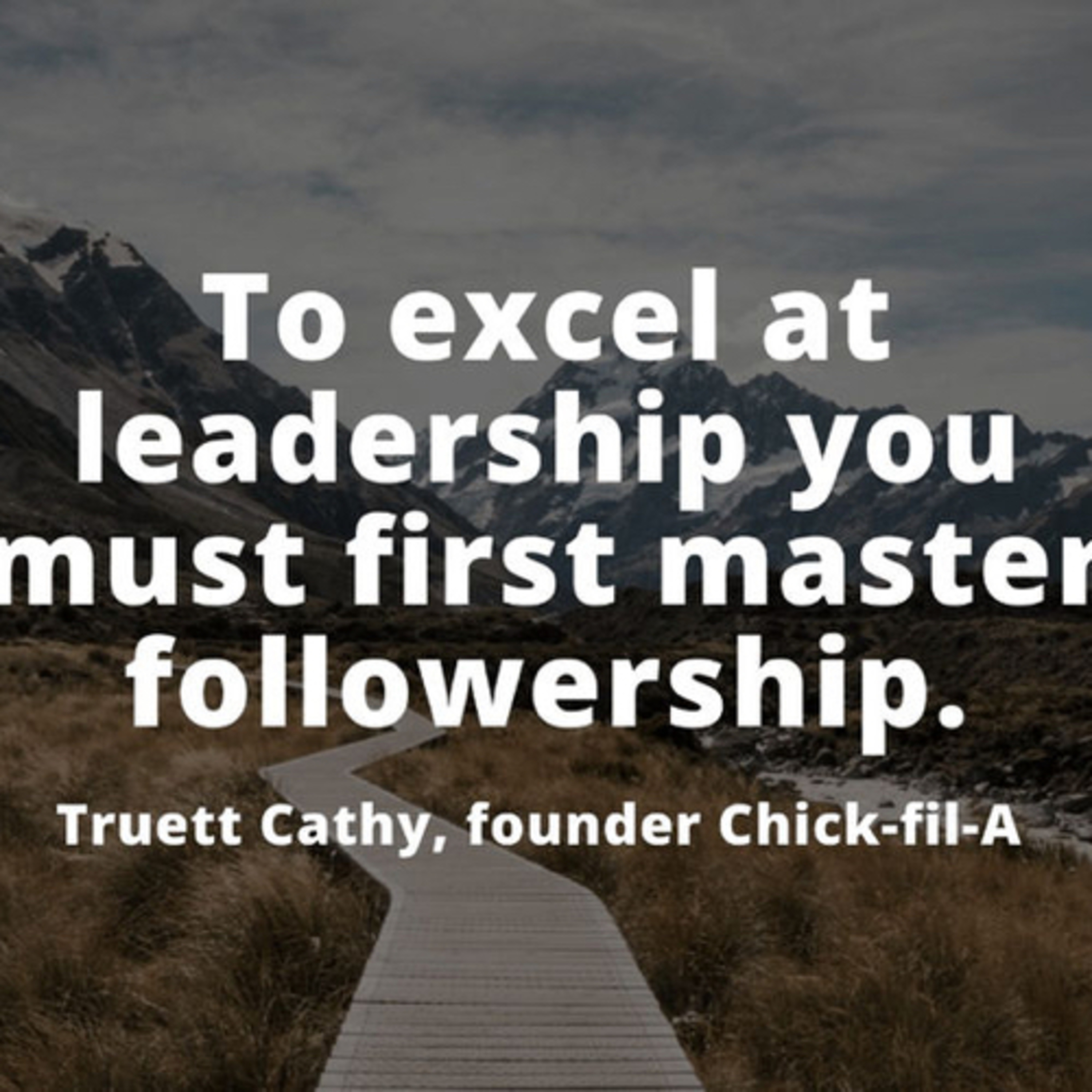 Ep. 37 RTB: A Lesson in Followership  episode artwork