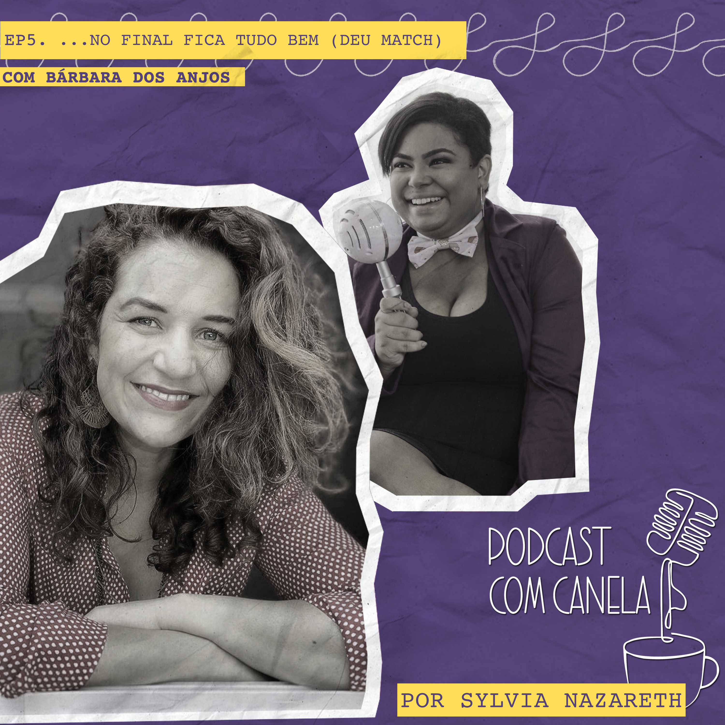 Podcast com Canela