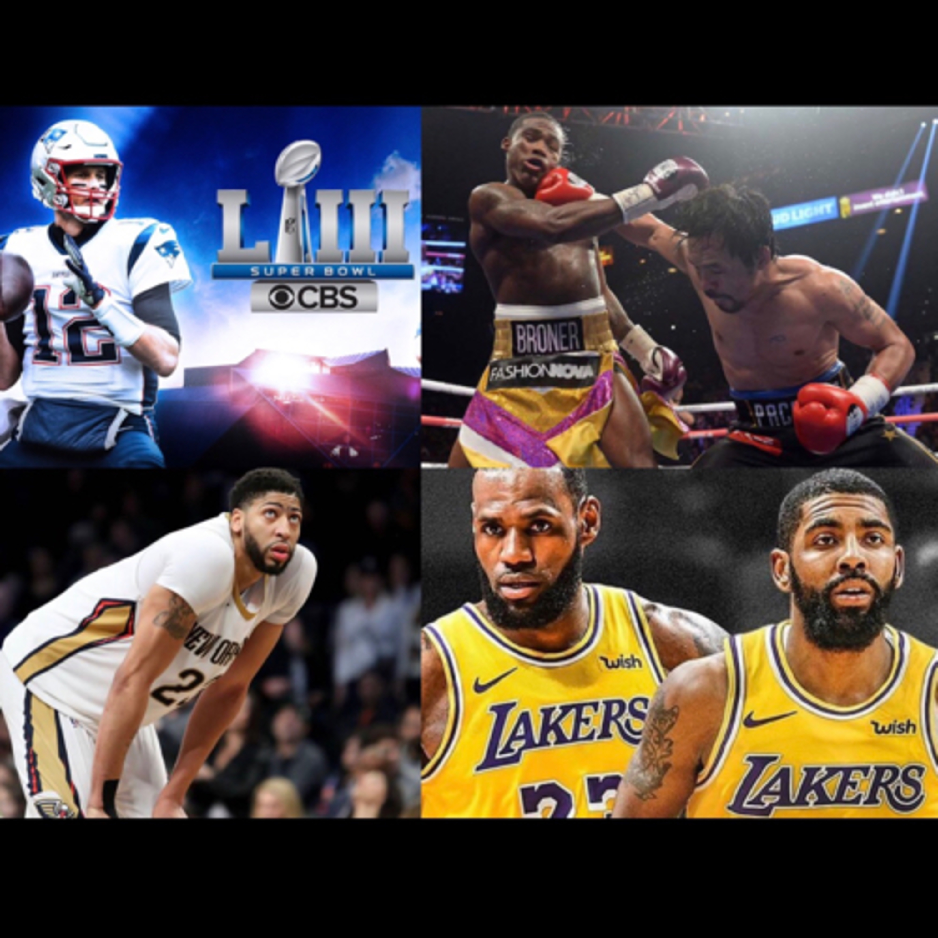 Episode 32: Super Bowl LIII Predictions, AD’s Trade Request, Kyrie’s Change Of Heart, And AB’s Big L episode artwork
