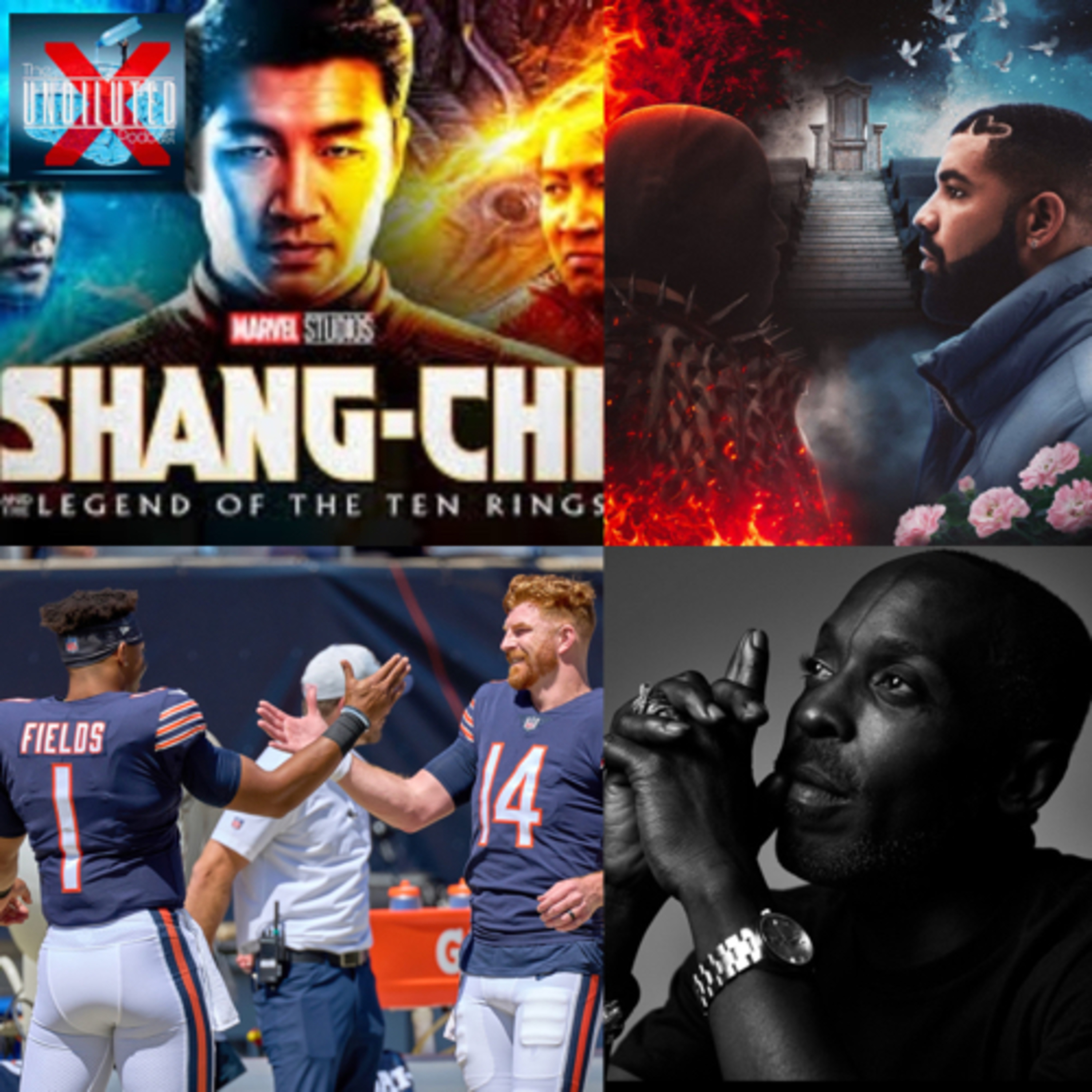 Episode 135 | Shang-Chi! Certified Lover Boy! Donda! RIP Michael K Williams! Da Bears! episode artwork