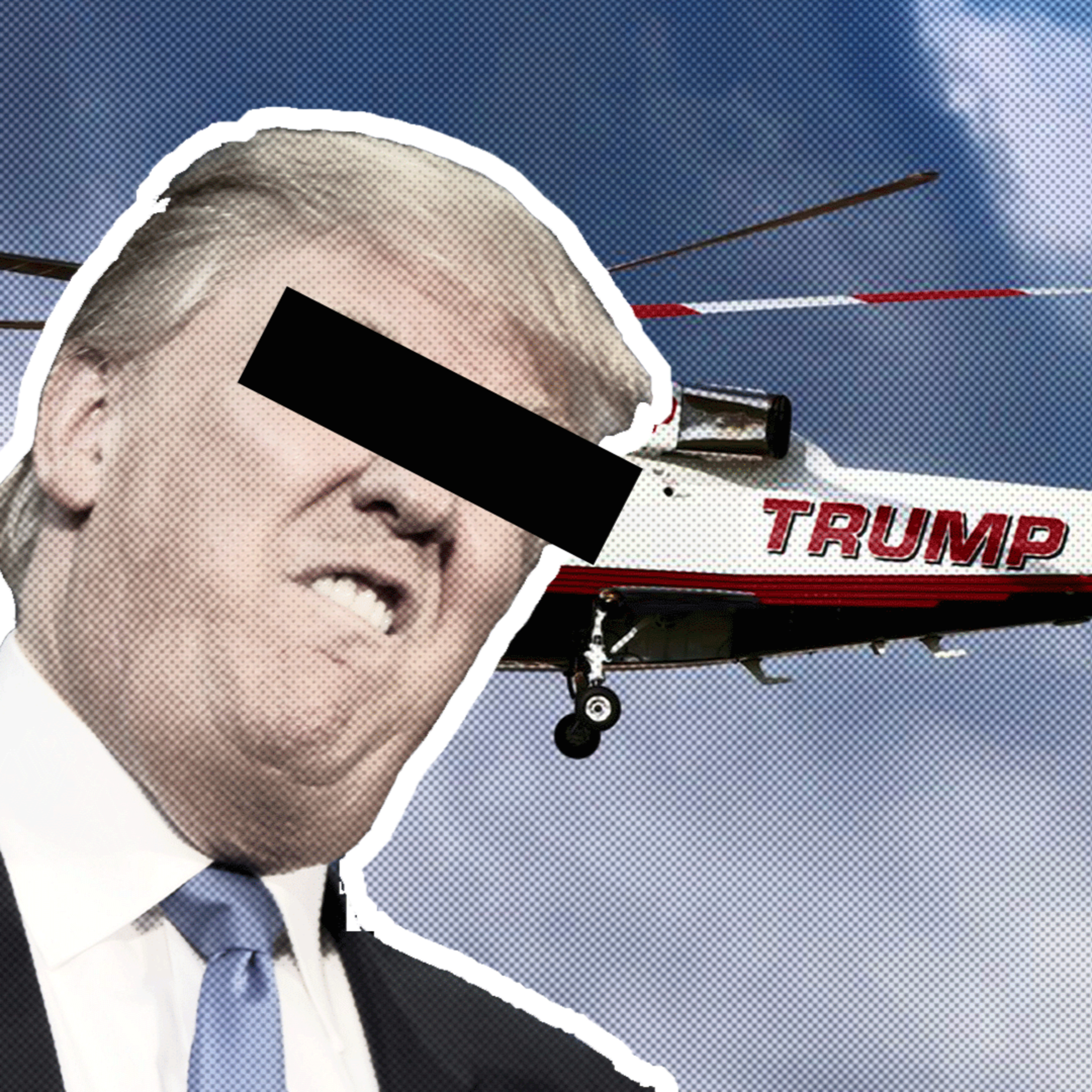 Did Donald Trump crash this helicopter?